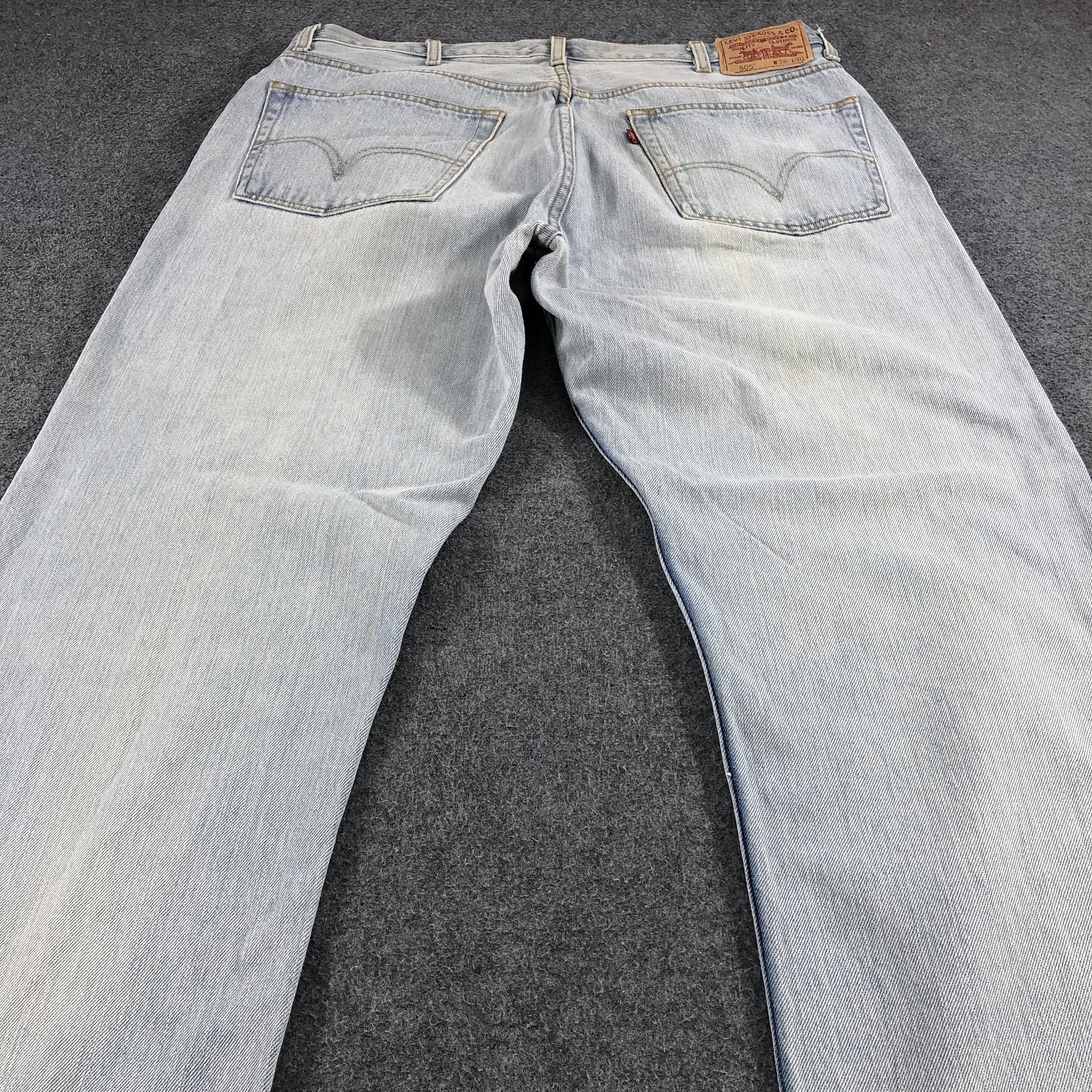 Levi's Light Wash Vintage Levis 505 Jeans-J1185 Size US 36 / EU 52 - 4 Thumbnail