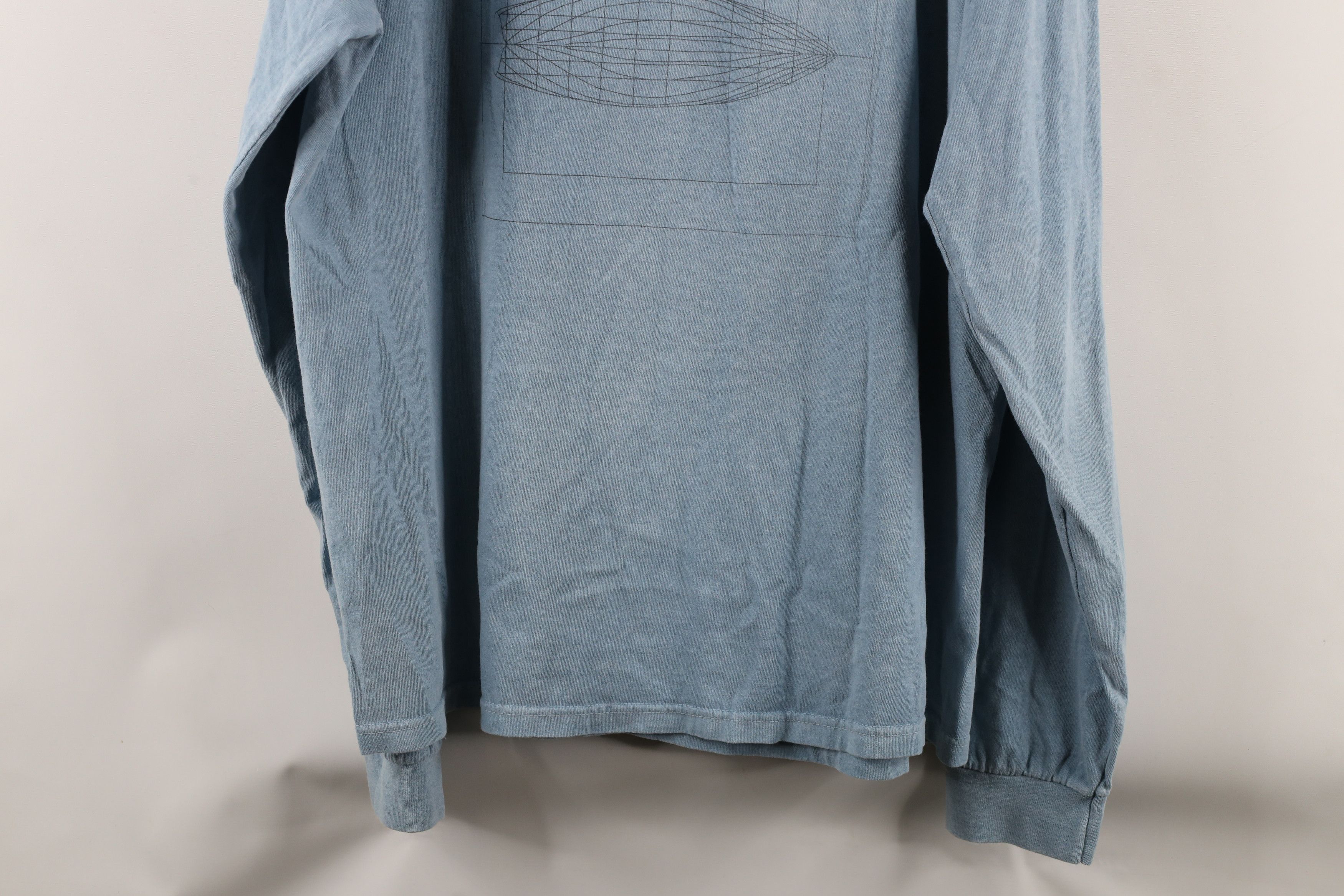 Vintage Vintage Y2K Stonewash Wooden Festival Long Sleeve T-Shirt Size US L / EU 52-54 / 3 - 10 Thumbnail