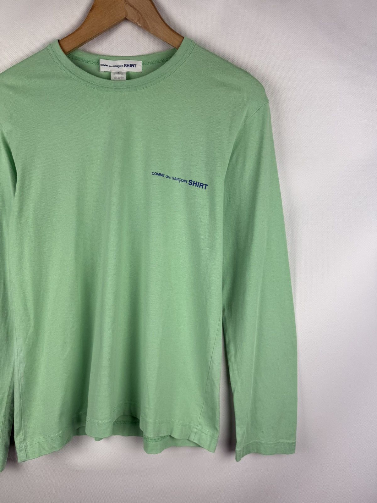 Comme des Garcons SHIRT Comme Des Garçons Shirt Men’s Long Sleeve Cotton T Shirt Size US S / EU 44-46 / 1 - 3 Thumbnail
