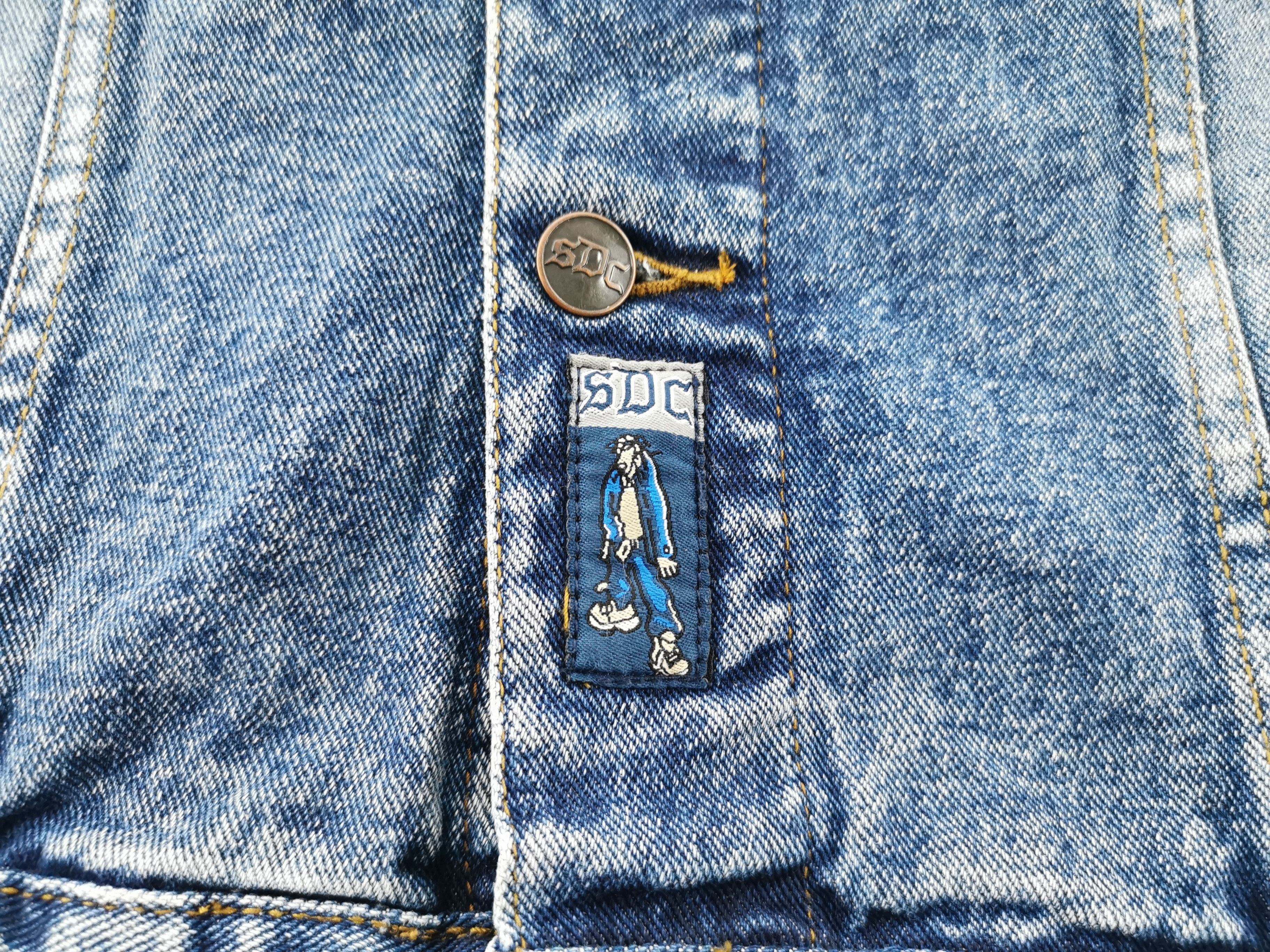 Snoop Dogg Vintage 90s Snoop Dogg Denim Jeans Jacket Size L Size US L / EU 52-54 / 3 - 4 Thumbnail