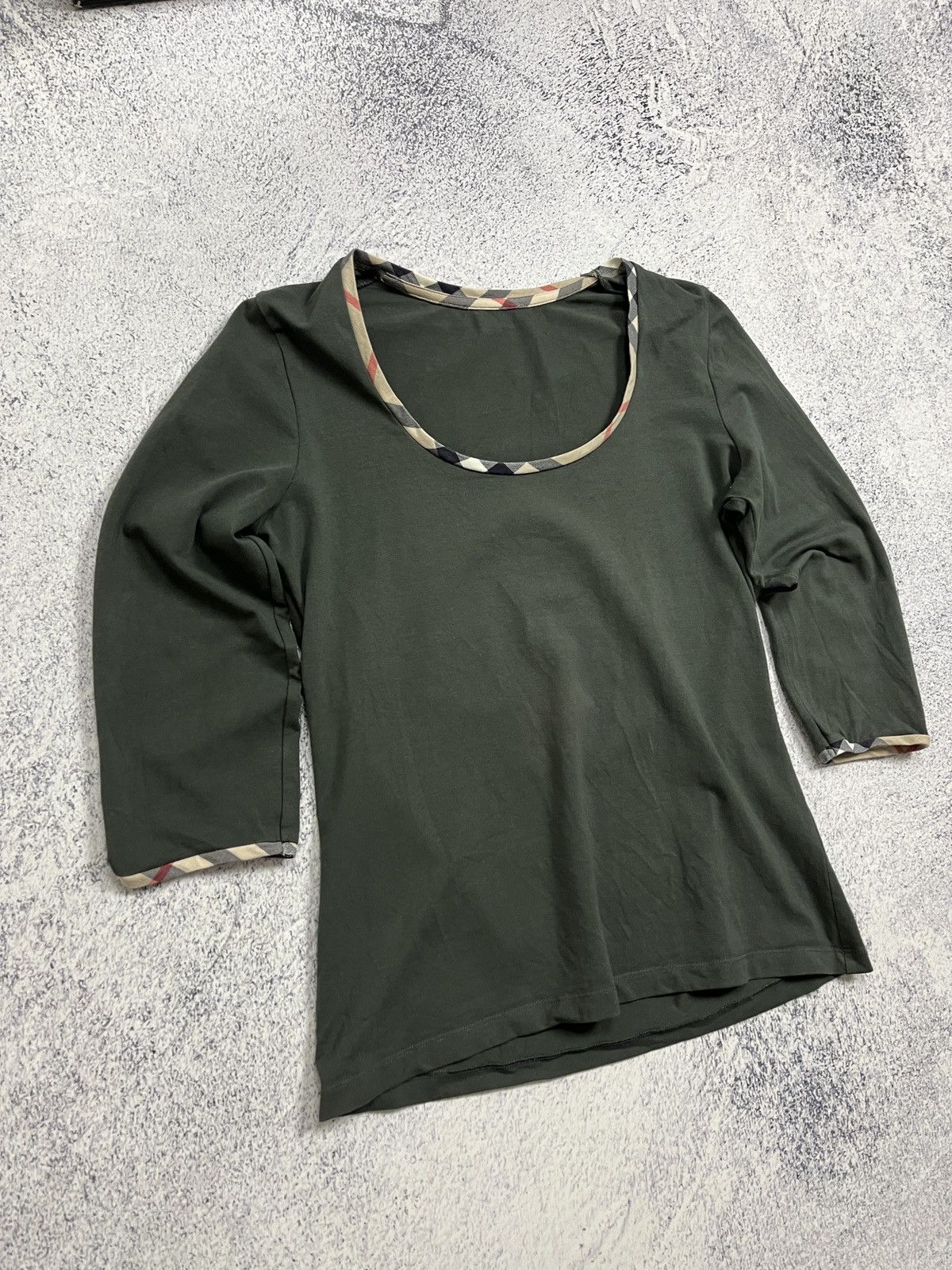 Burberry Burberry London Nova Check Women’s Blouse Shirt Longsleeve Size L / US 10 / IT 46 - 5 Thumbnail