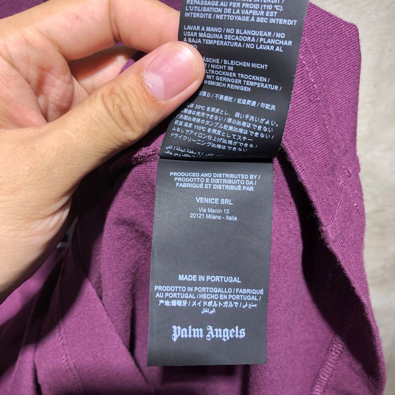 Palm Angels Palm Angels Logo tee Size US M / EU 48-50 / 2 - 6 Thumbnail