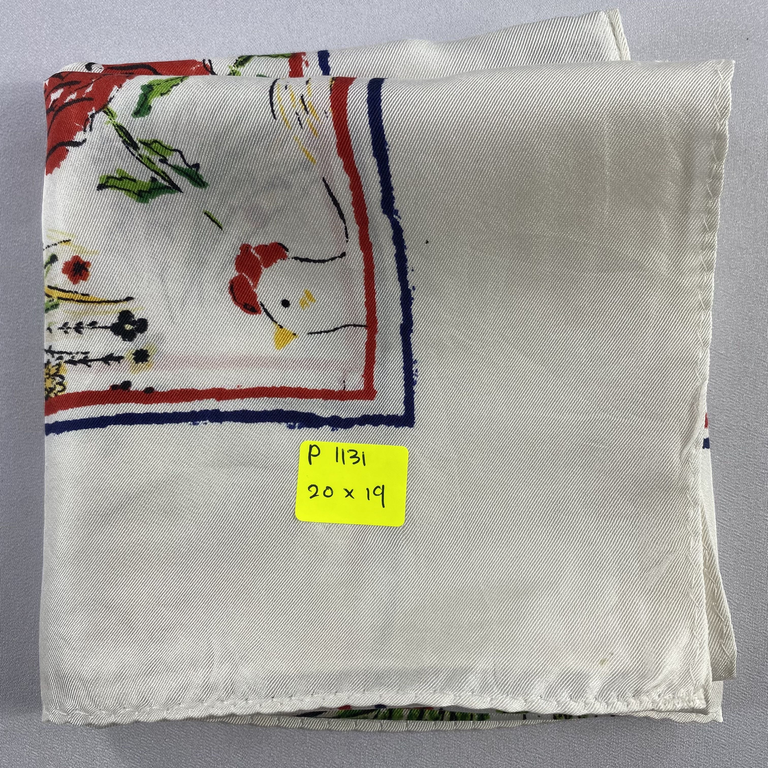 Uniqlo × Vintage Ines De La Fressange Handkerchief / Neckerchief-P1131 Size ONE SIZE - 7 Thumbnail