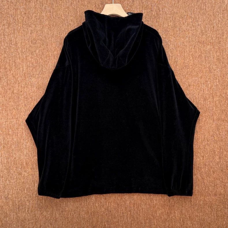 Gucci Gucci Velvet HalfZip Hoodie Size XXL-2506 Size US XXL / EU 58 / 5 - 2 Thumbnail