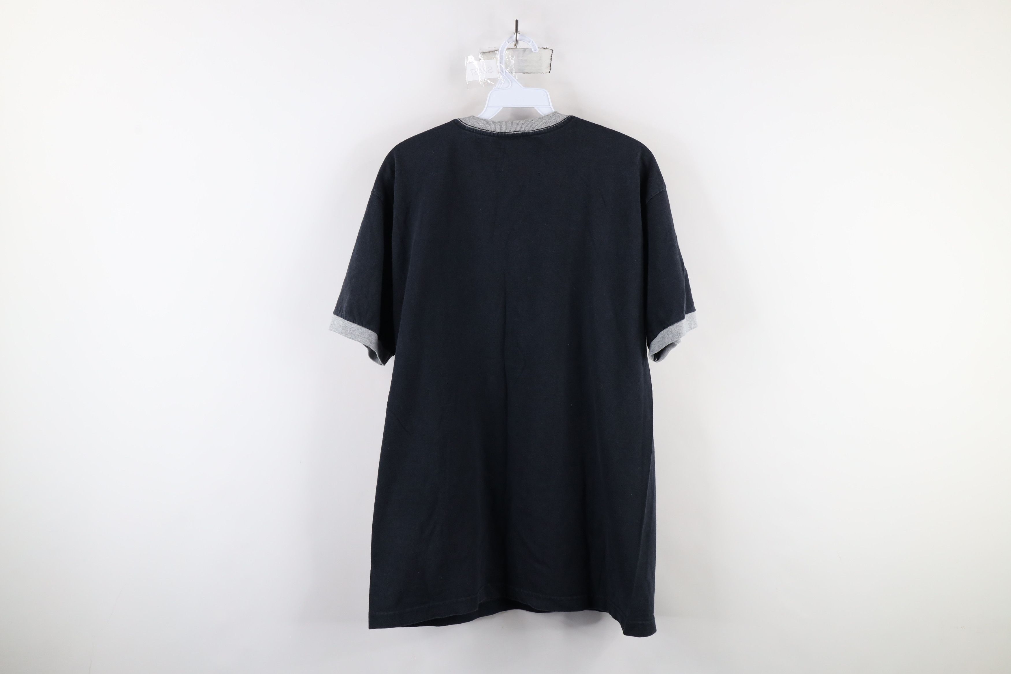 Levi's × Vintage Vintage 90s Levis Spell Reflective Logo Ringer T-Shirt USA Size US M / EU 48-50 / 2 - 8 Thumbnail