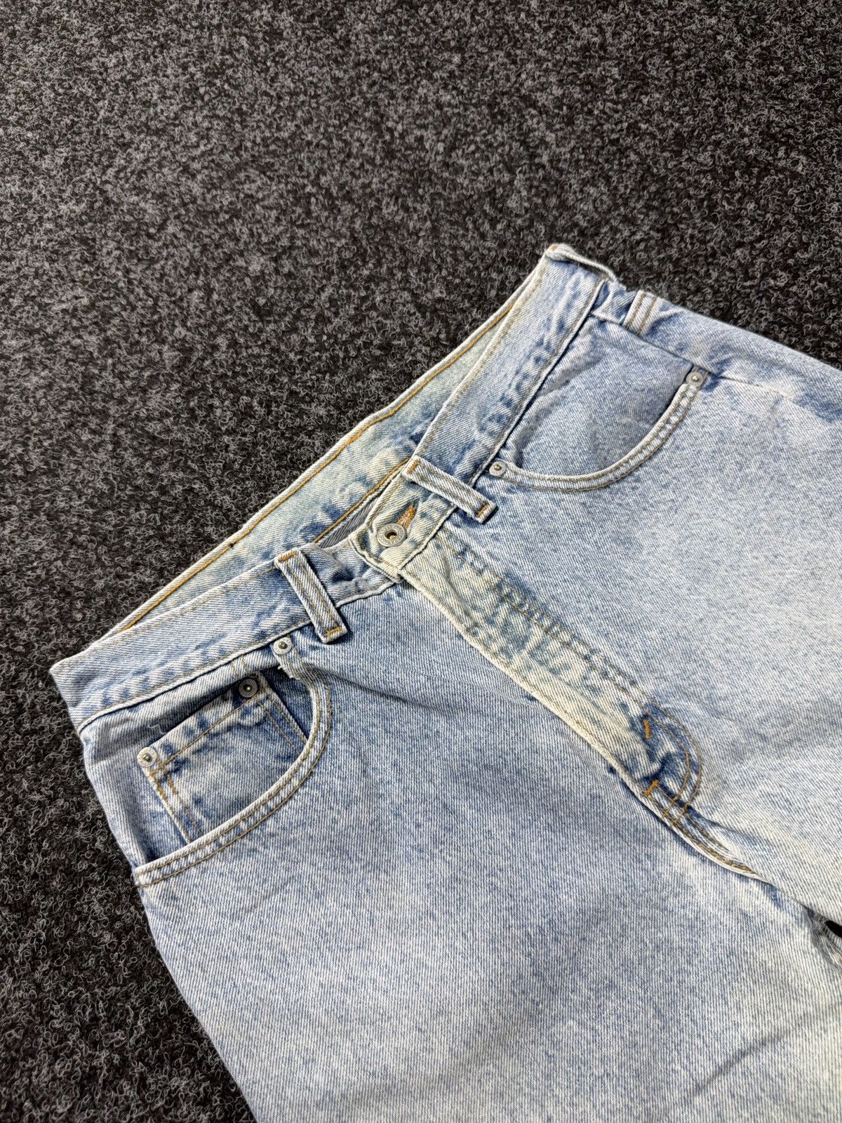 Levi's Vintage Clothing Vintage Levi’s 615 Distressed Faded Orange Tab Retro Jeans Size US 32 / EU 48 - 7 Thumbnail