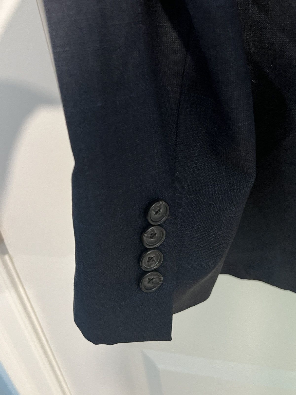 Lauren Ralph Lauren Lauren Ralph Lauren Sport Coat Blazer Mens 42R Blue Plaid Size 42R - 4 Thumbnail