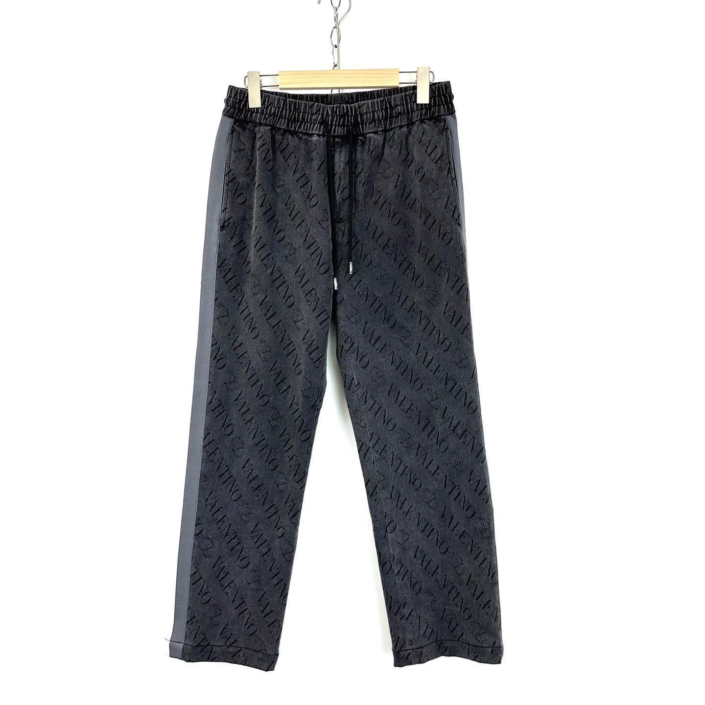 Valentino Gray Patterned Casual Pants Size 30 Size US 30 / EU 46 - 1 Thumbnail