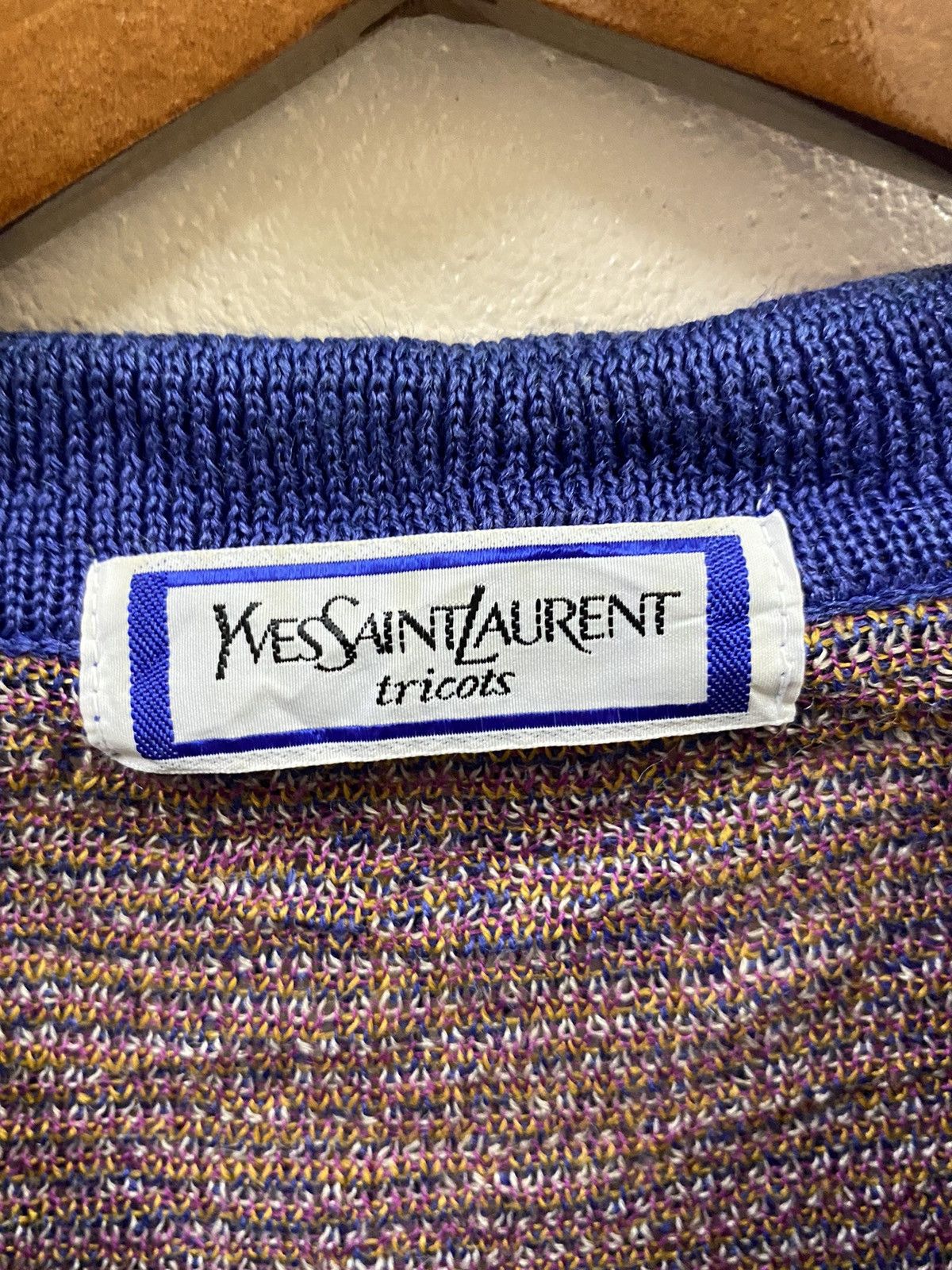 Yves Saint Laurent Vintage Yves Saint Laurent Polo Knitwear Size US M / EU 48-50 / 2 - 7 Thumbnail