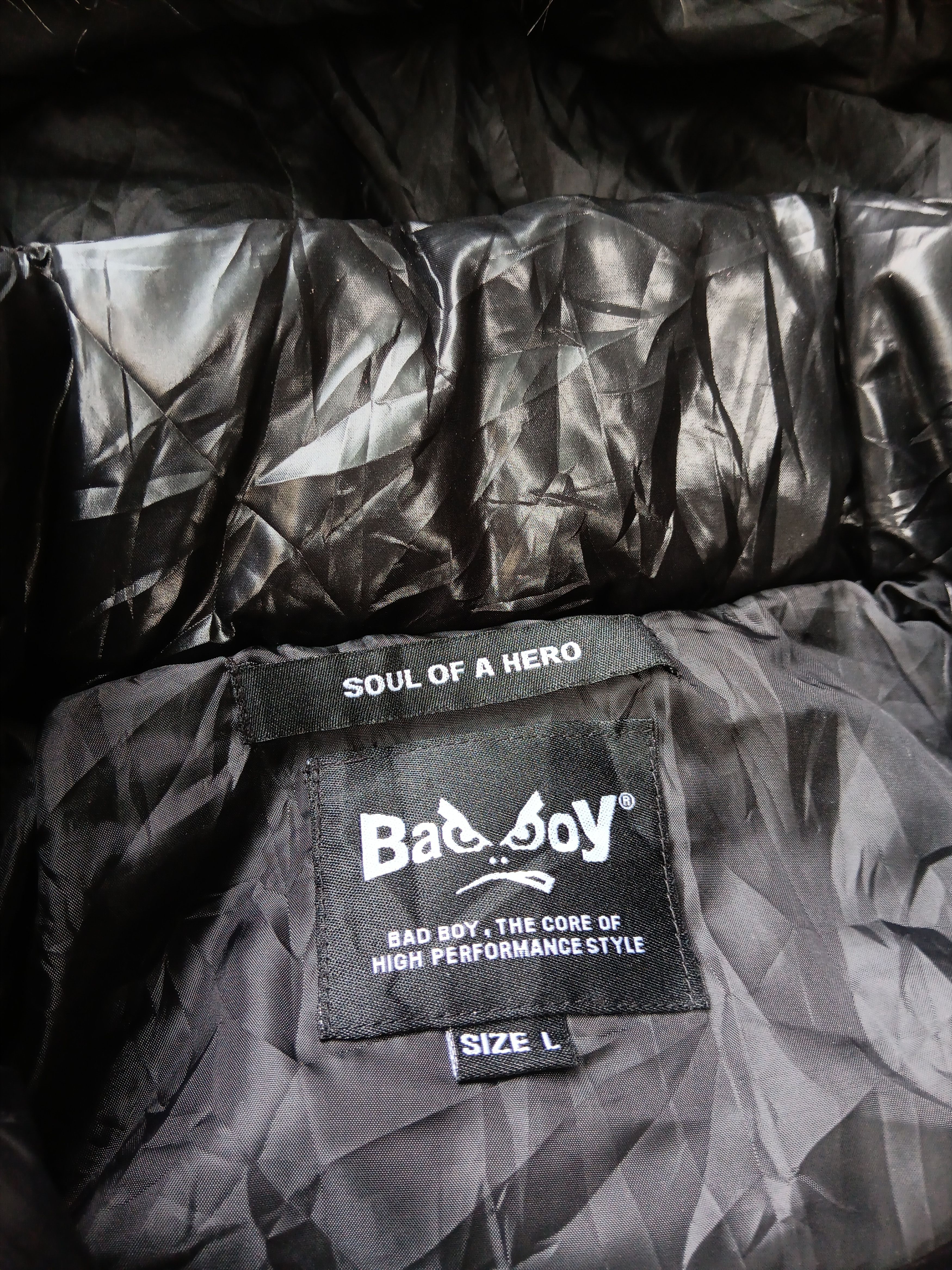 Japanese Brand Bad boy fur hoodie jacket ifsixwasnine style Size US L / EU 52-54 / 3 - 6 Thumbnail