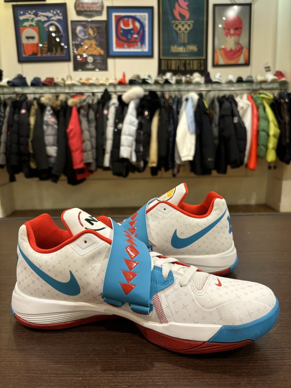 Nike Nike KD 4 N7 White Size US 11.5 / EU 44-45 - 2 Thumbnail