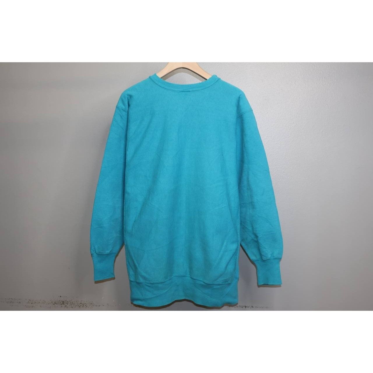 Champion Vintage Champion Reverse Weave Sweatshirt USA Made Turquoise Size US XXL / EU 58 / 5 - 3 Thumbnail