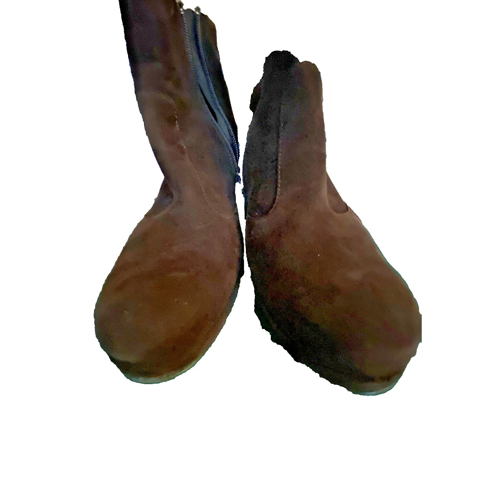 Other Paul Green Rimona Dark Brown Suede Plateform Boots sz 6 Size US 6 / IT 36 - 7 Thumbnail