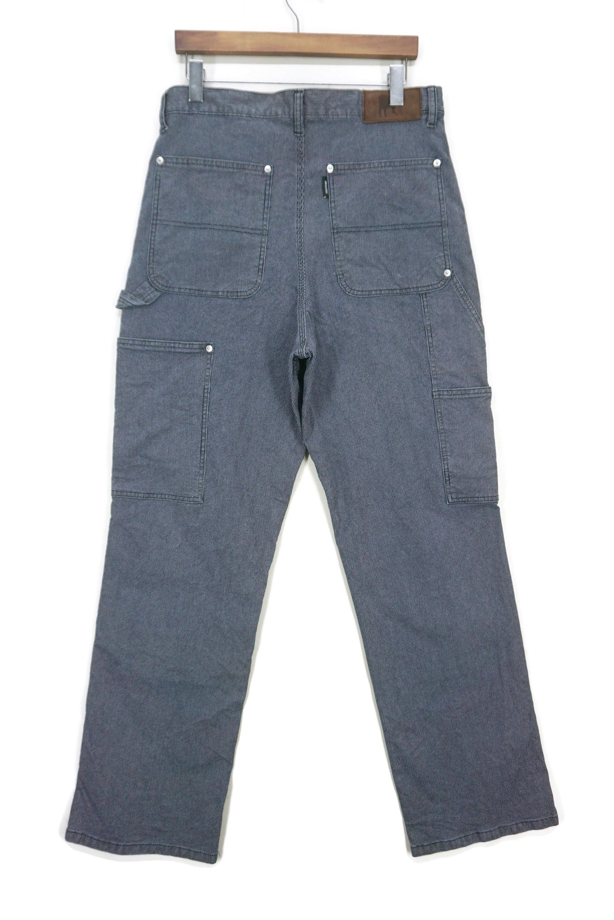 Devilock Devilock Jeans Size W34xL33.5 Double Knee Hickory Denim Size US 34 / EU 50 - 2 Thumbnail