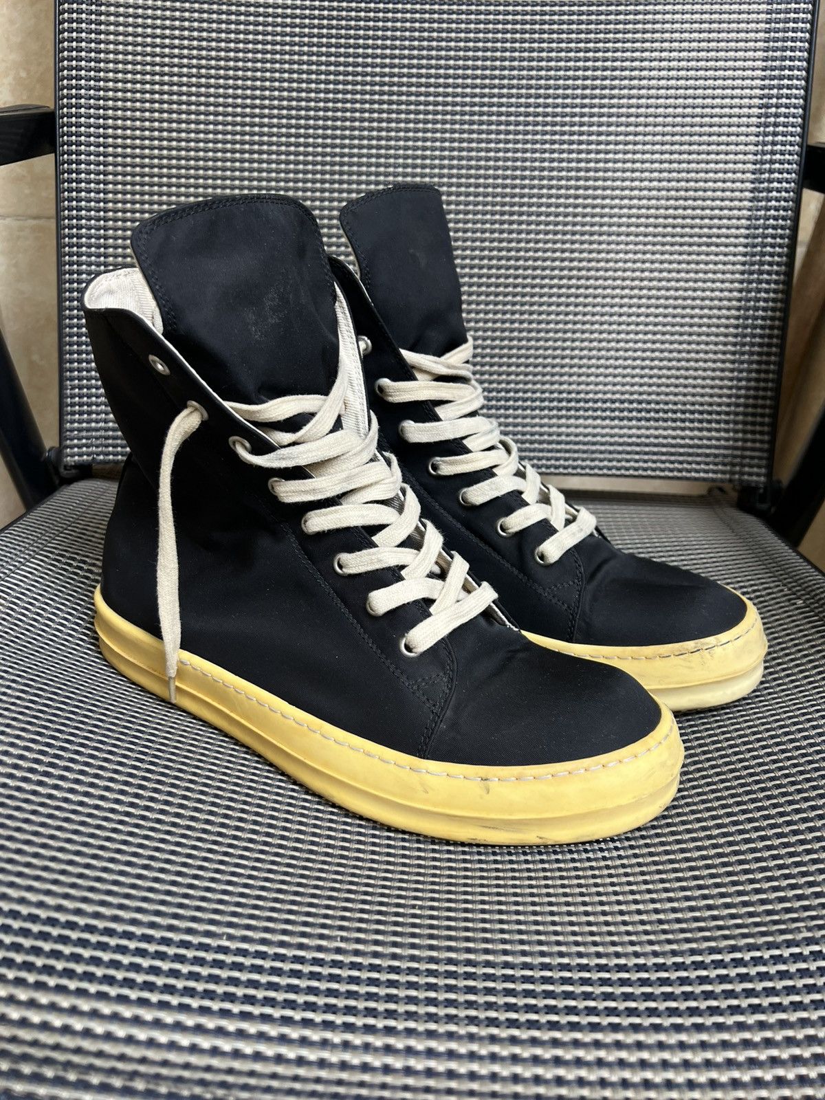 Rick Owens Drkshdw Rick Owens DRKSHDW Ramones Size US 7.5 / EU 40-41 - 3 Thumbnail