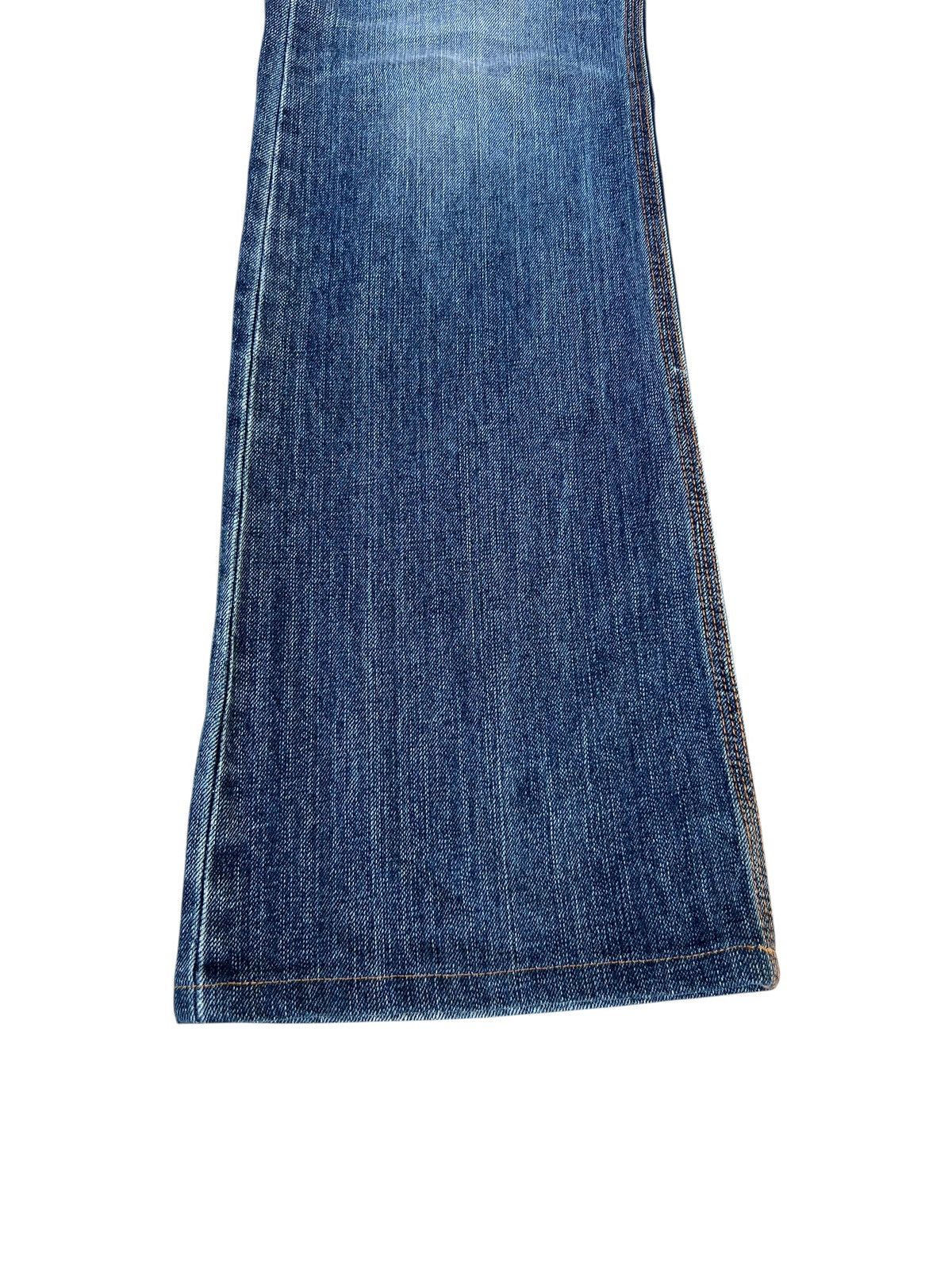 14th Addiction Edge Rupert Japan Faded Denim Bootcut Jeans Flare Size US 32 / EU 48 - 10 Thumbnail