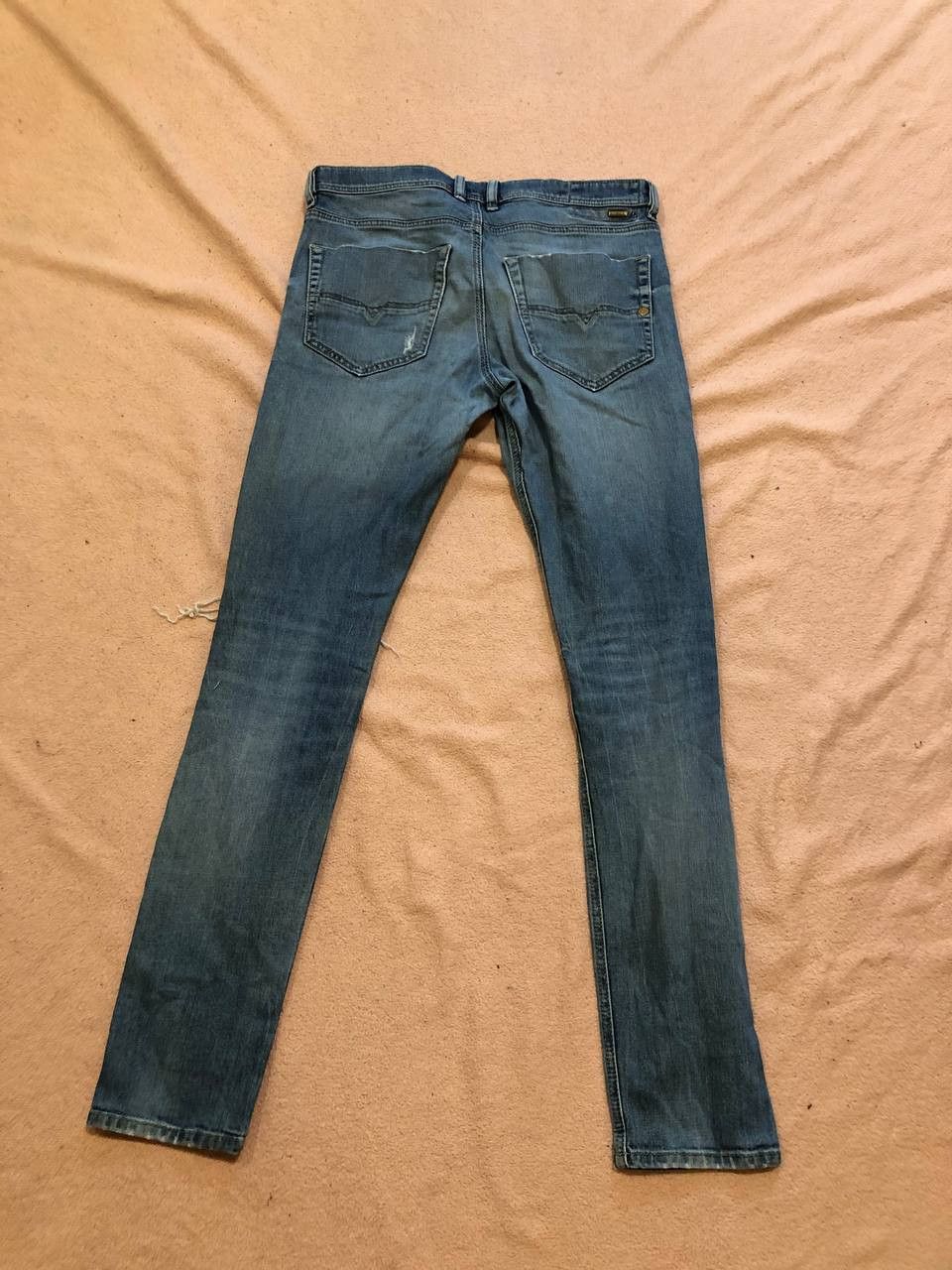 Diesel vintage blue jeans Diesel crazy Y2K size 33 streetwear Size US 33 - 23 Thumbnail