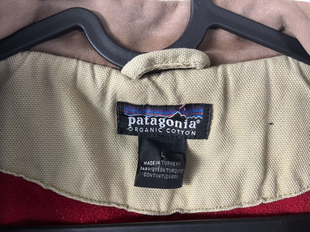 Patagonia 1991 Patagonia Fleece Lined Canvas Chore Coat Size US XL / EU 56 / 4 - 5 Thumbnail