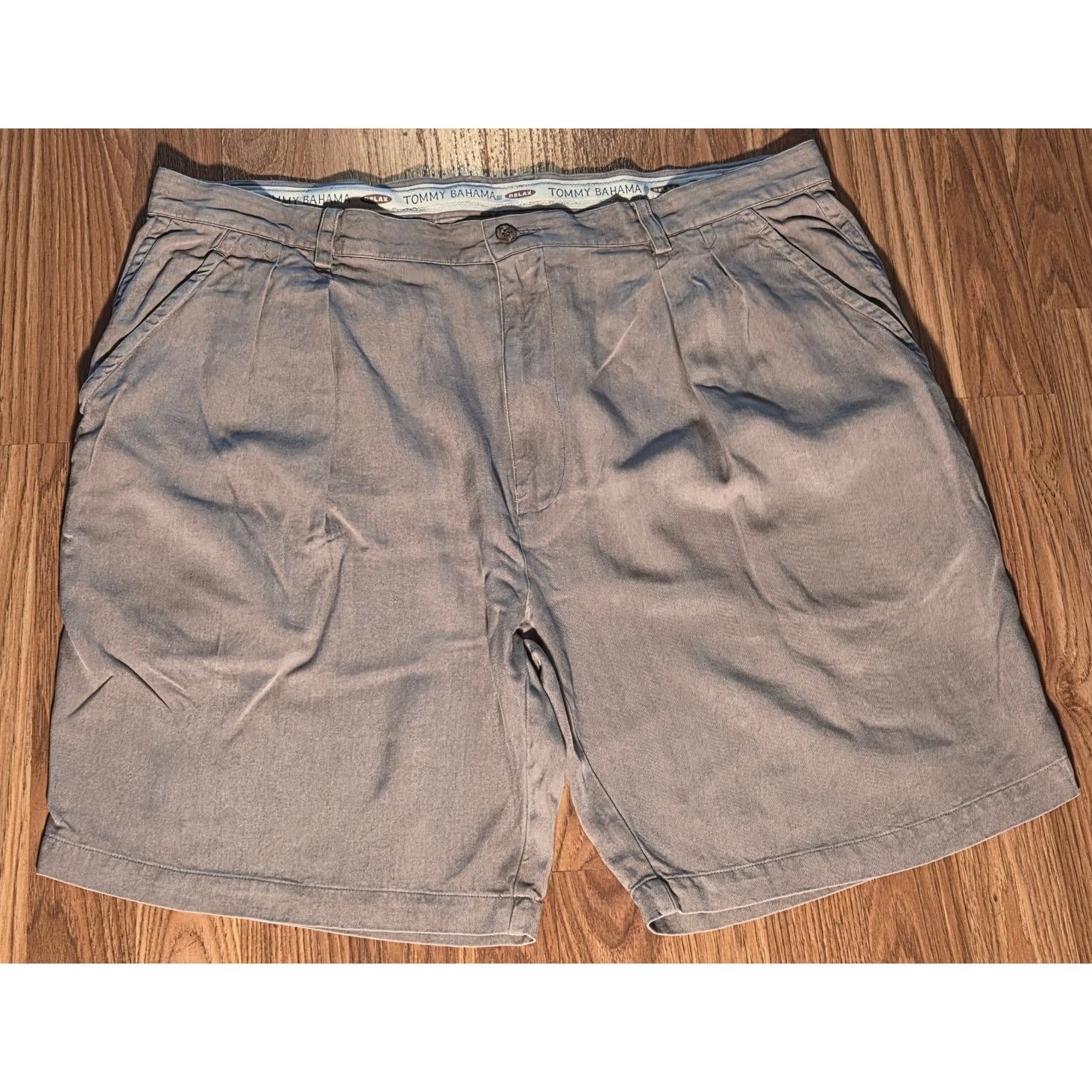 Tommy Bahama Tommy Bahama Men's Size 40 Khaki Cotton Blend Shorts Size US 40 / EU 56 - 3 Thumbnail