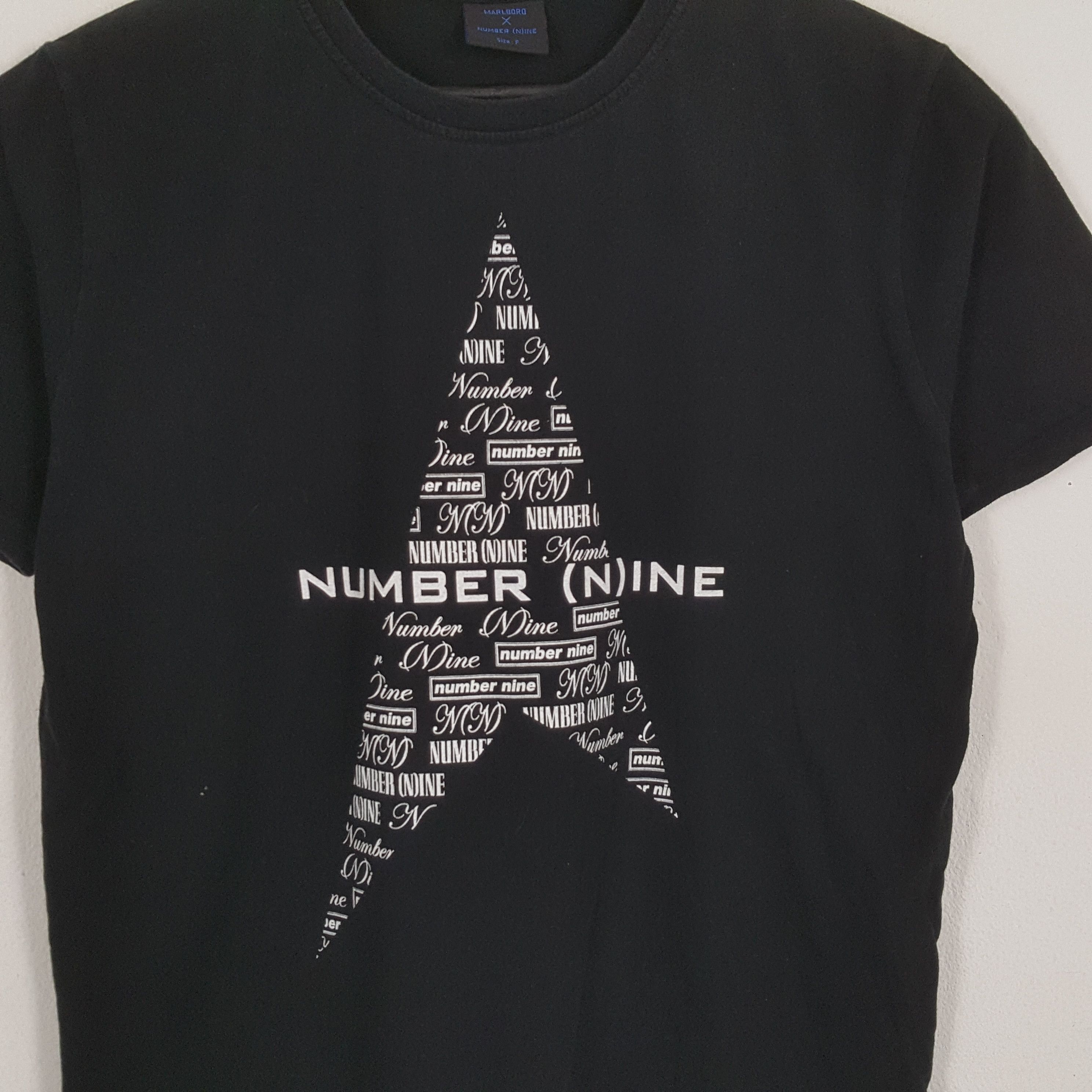 Marlboro × Number (N)ine × Vintage MARLBORO x NUMBER (N)INE Japanese Brand Designer Tshirt Size US L / EU 52-54 / 3 - 2 Thumbnail
