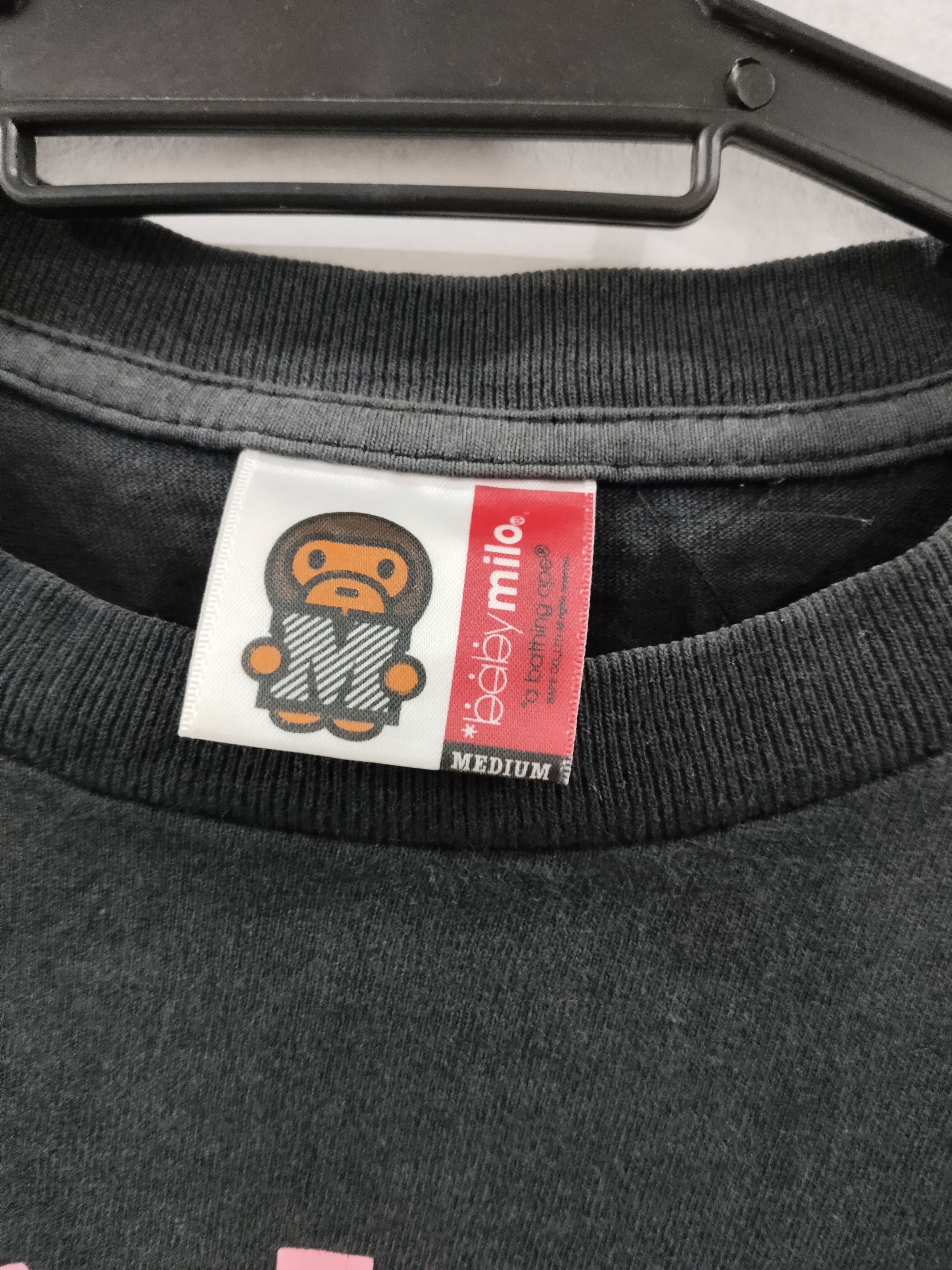 Bape × Vintage Vintage Y2K Baby Milo A Bathing Ape Busy Work Tshirt Size US M / EU 48-50 / 2 - 7 Thumbnail