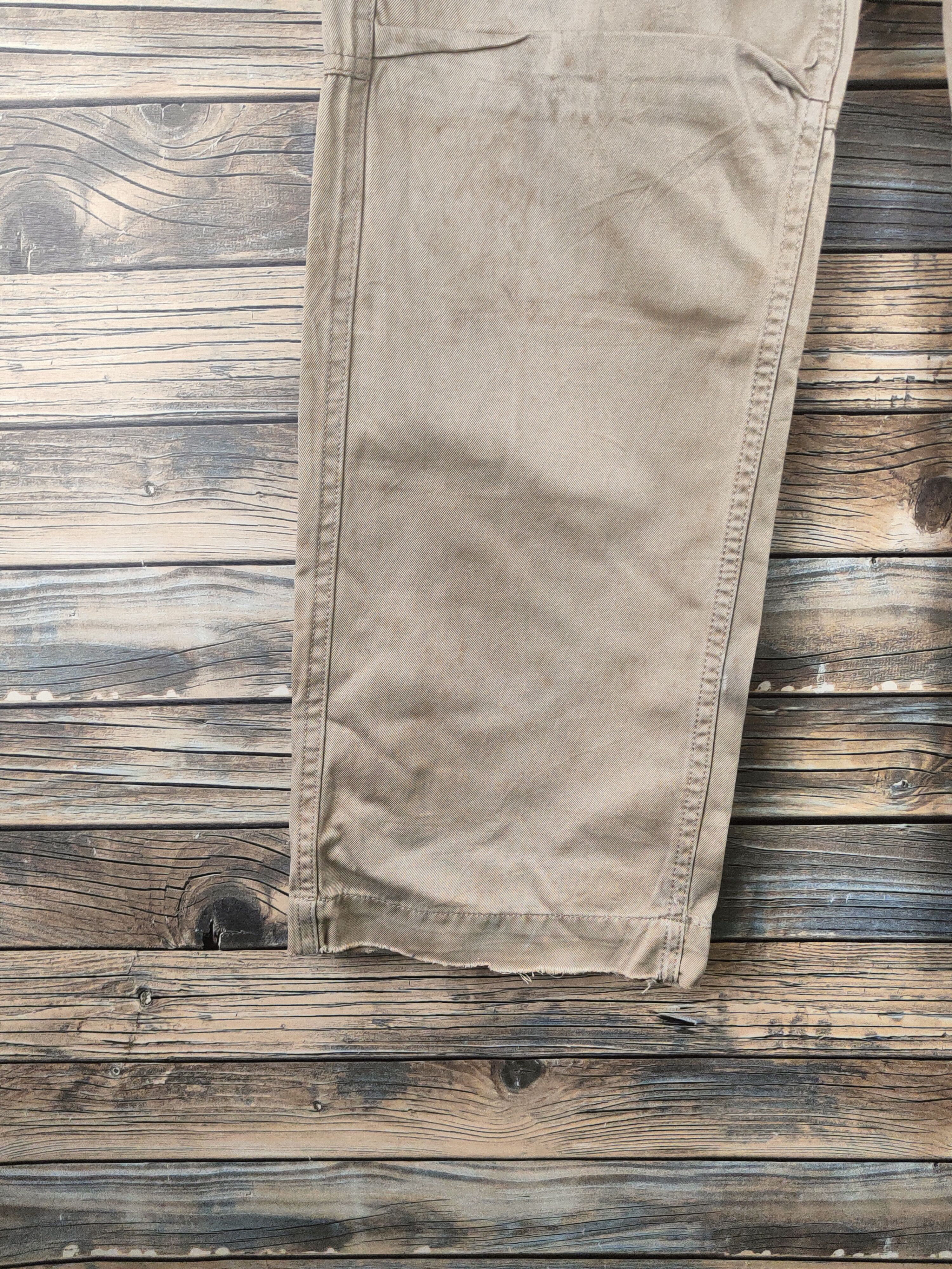 Avirex DL Avirex Beige Multipocket Cargo Pants #46-864 Size US 30 / EU 46 - 4 Thumbnail