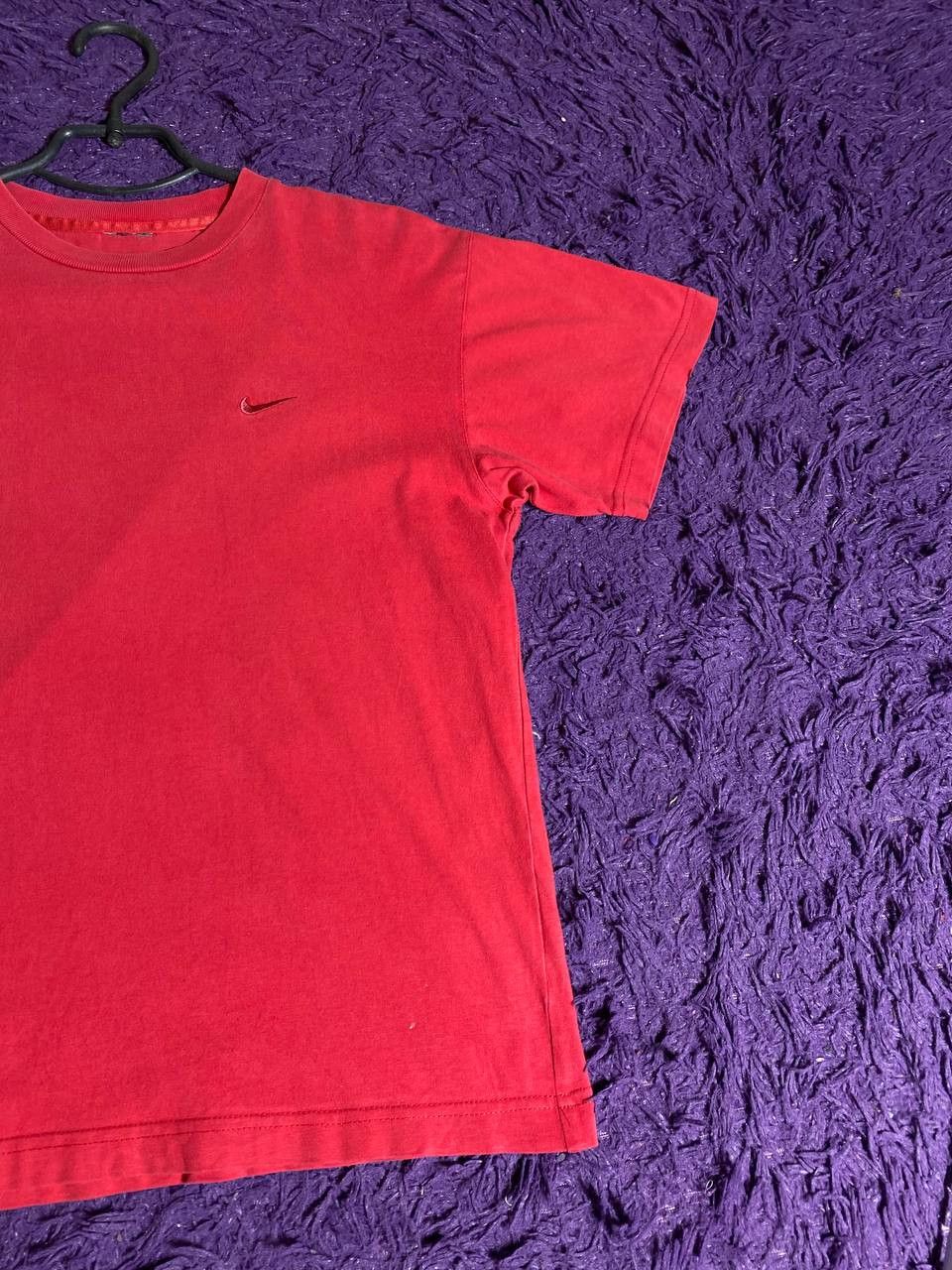 Nike × Vintage 90s Nike Central Swoosh Vintage Y2K Oversized Retro T-Shirt Size US M / EU 48-50 / 2 - 12 Thumbnail
