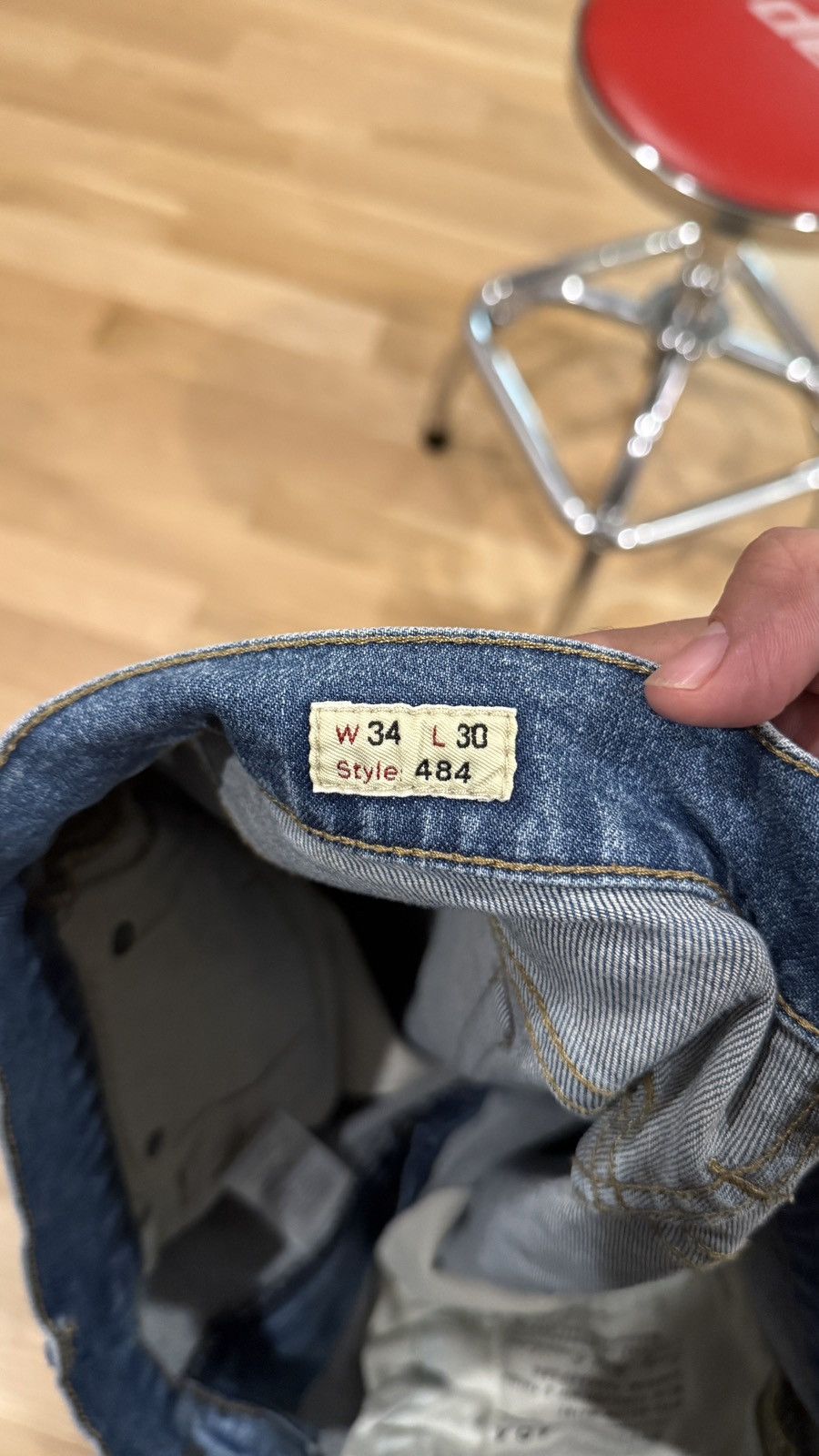 J.Crew 34/30 484 J.Crew Denim Size US 34 / EU 50 - 3 Thumbnail