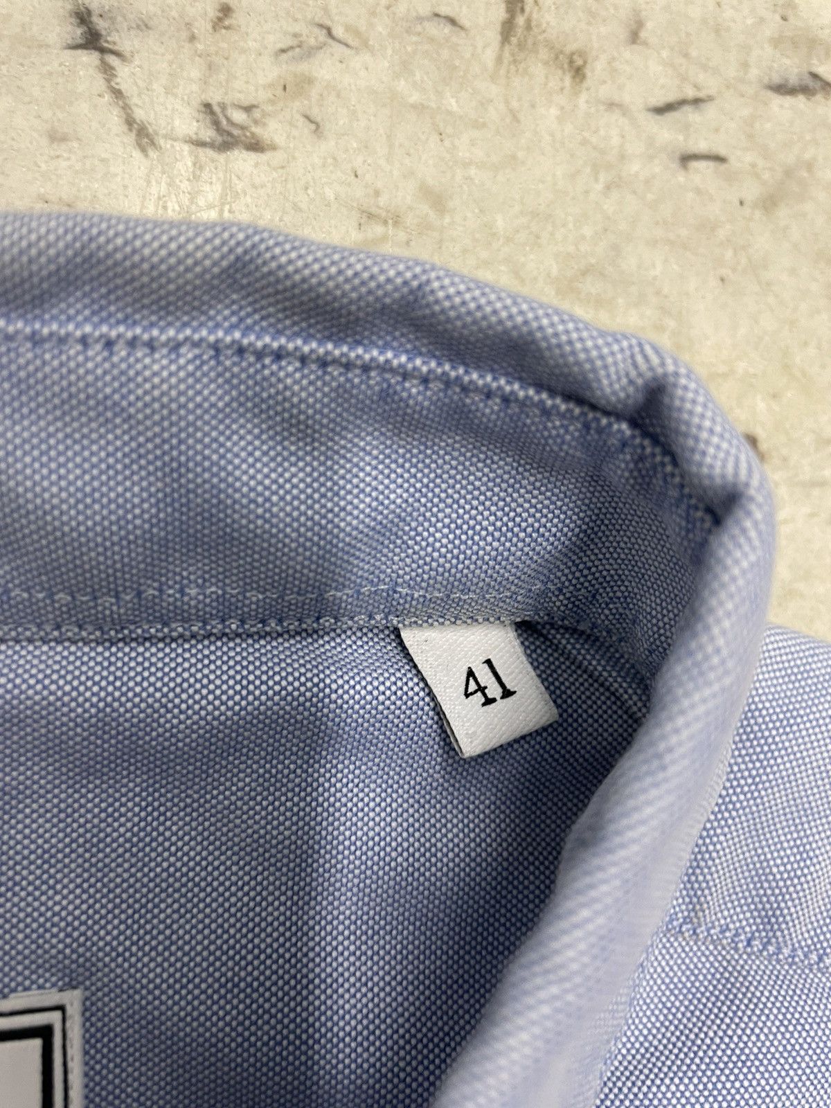 AMI Alexandre Mattiussi Oxford Button Down Shirt Cotton 41 Size US M / EU 48-50 / 2 - 4 Thumbnail