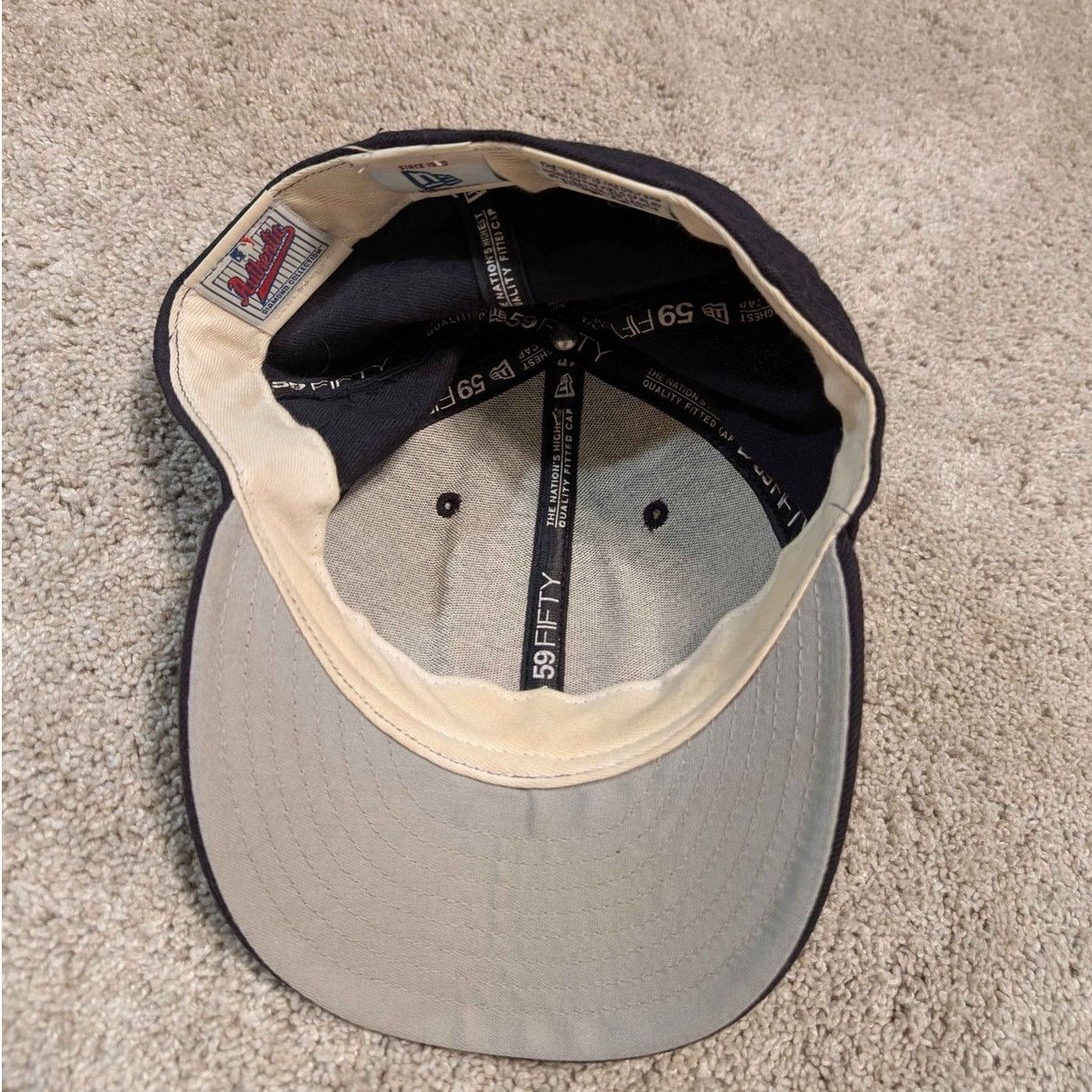 New Era 90s New Era 59FIFTY Cleveland Indians Chief Wahoo Hat 7 1/2 Size ONE SIZE - 3 Thumbnail