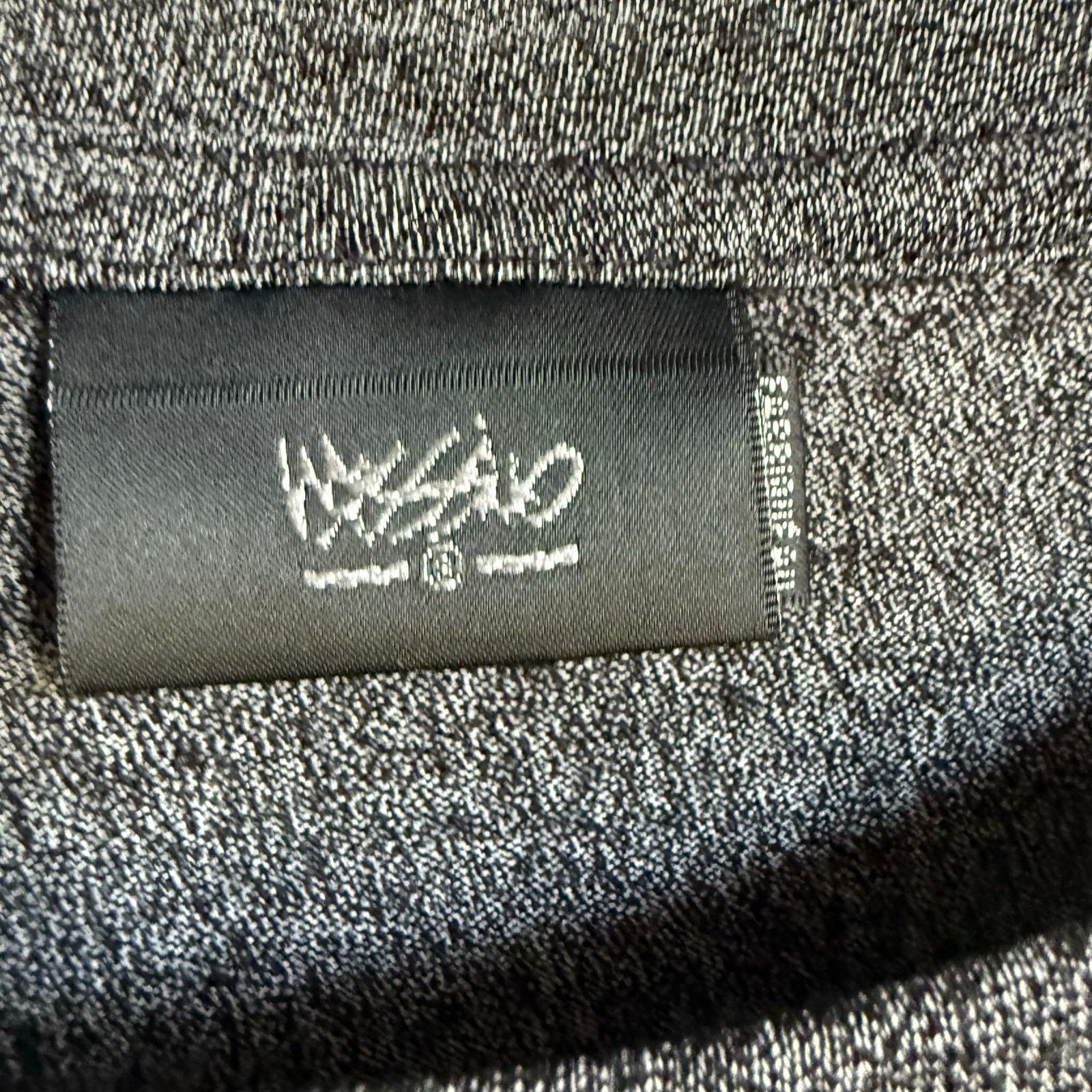 Mossimo Mossimo Womens Space Dye Fitted Tee Gray Black S Thin Nice Size S / US 4 / IT 40 - 6 Thumbnail
