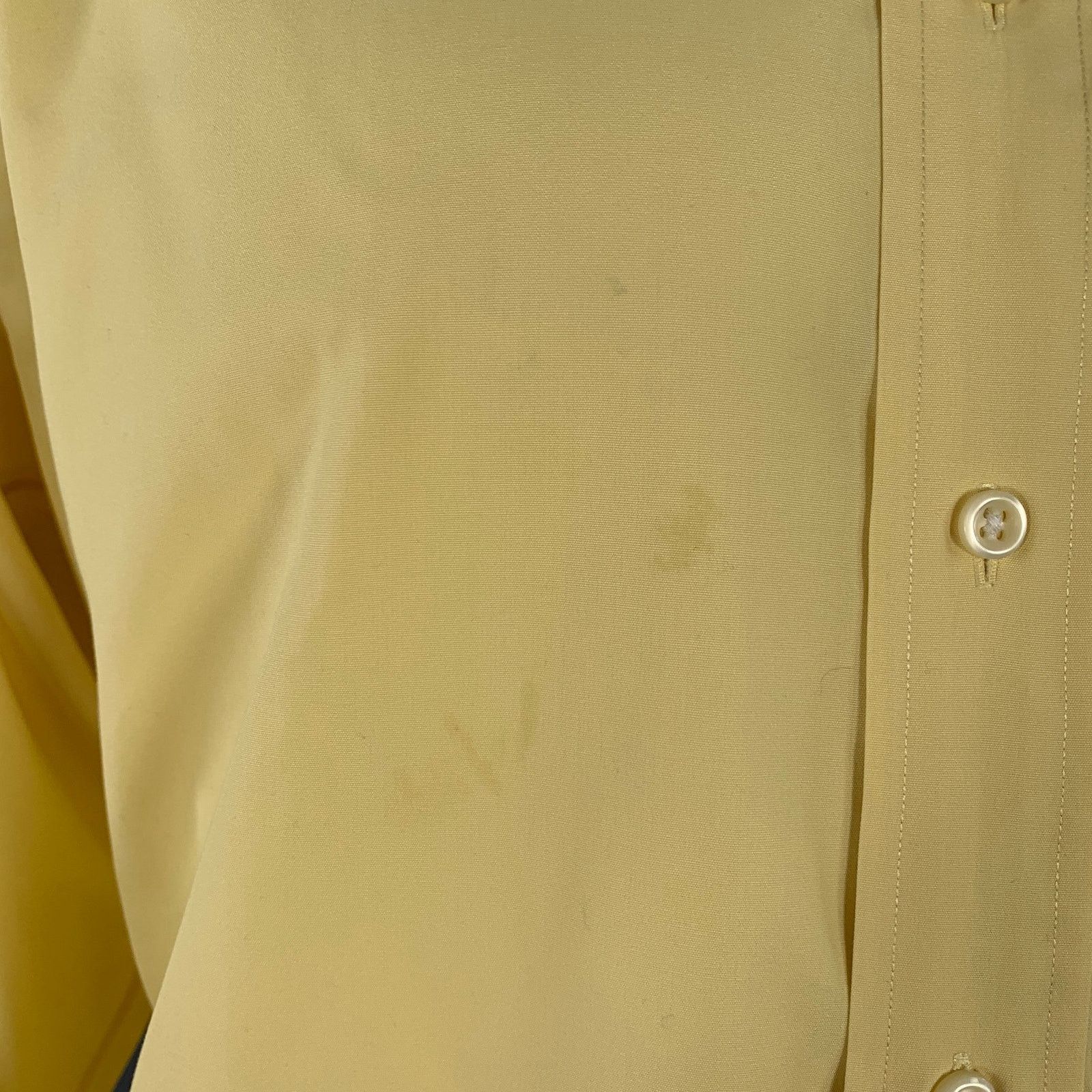 Ralph Lauren Size XL Yellow Cotton Button Down Long Sleeve Shirt Size US XL / EU 56 / 4 - 4 Thumbnail
