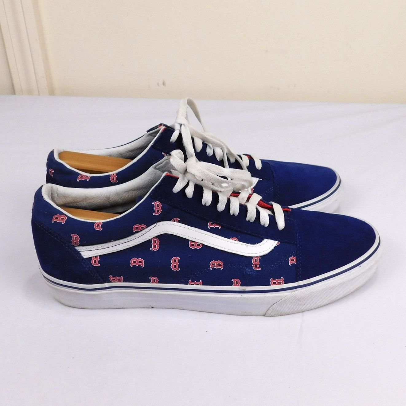 Vans Vans Old Skool Boston Red Sox Sneakers Mens Size 11.5 Size US 11.5 / EU 44-45 - 6 Thumbnail