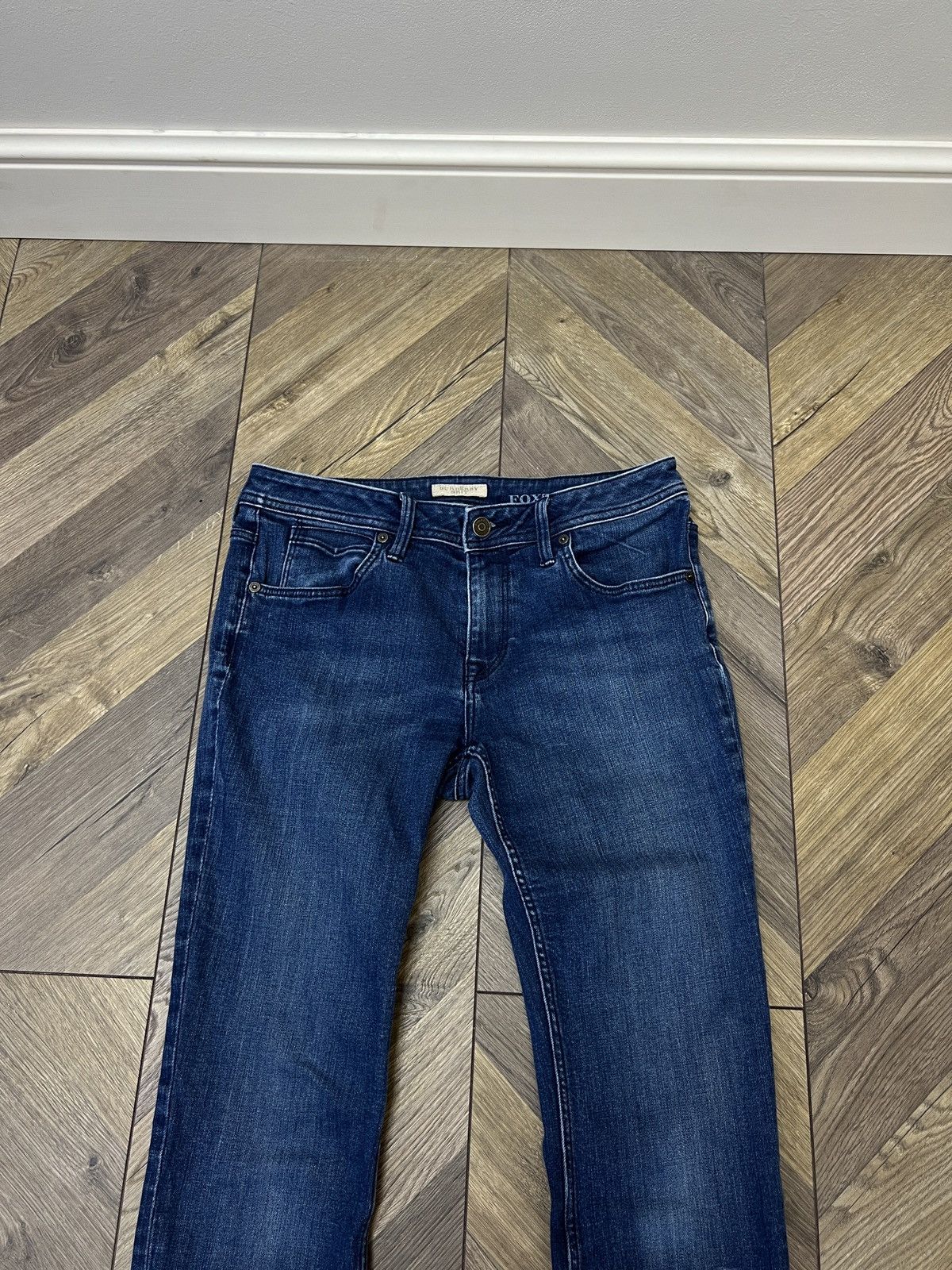 Burberry × Designer × Vintage Vintage Burberry Brit Women’s denim skinny jeans Size 31" - 6 Thumbnail