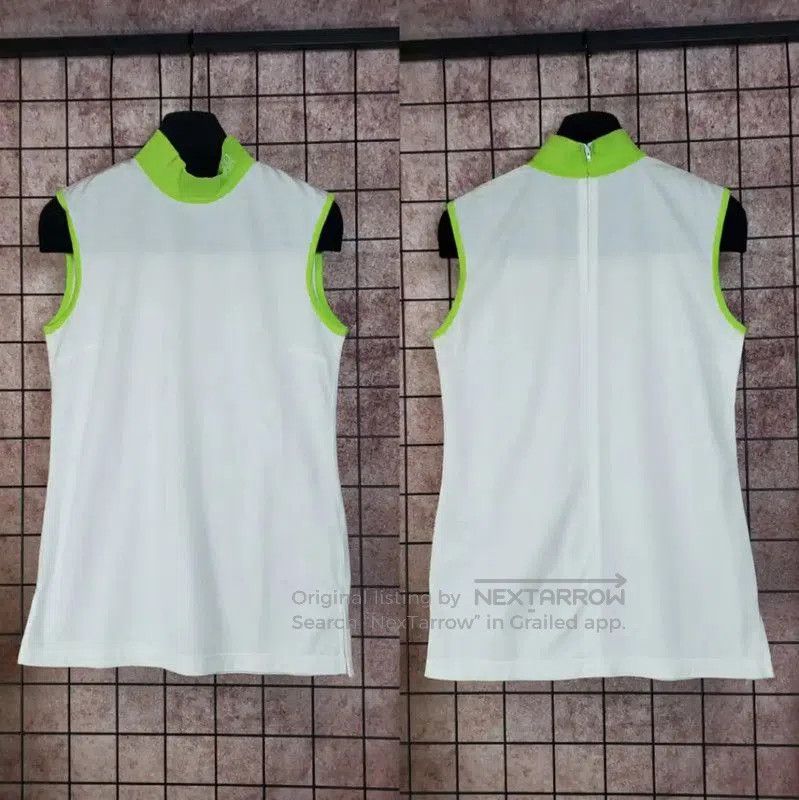 Dior Dior White Cotton Sleeveless Summer T. Size L / US 10 / IT 46 - 2 Thumbnail