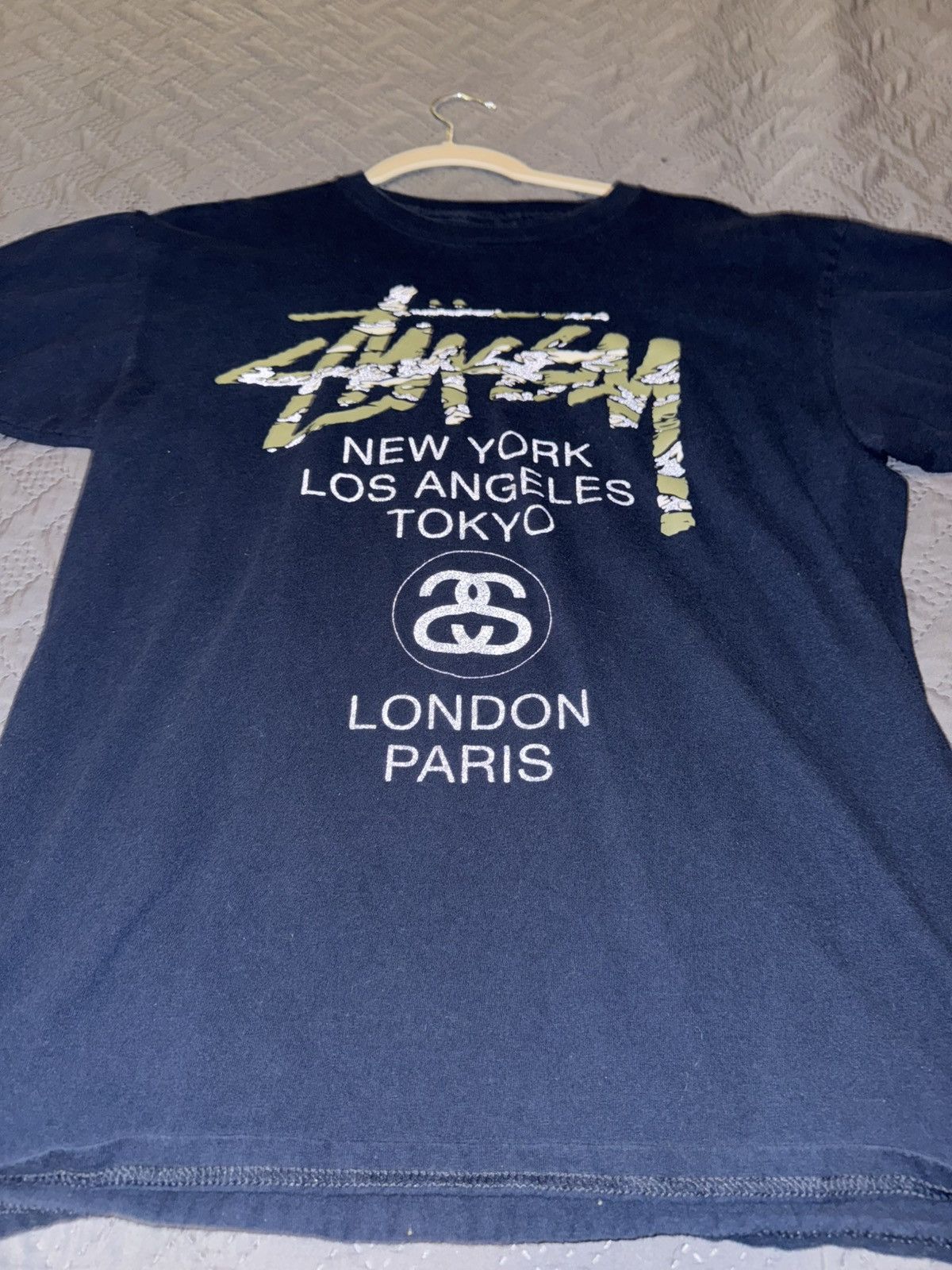 Stussy STUSSY NAVY BLUE/CAMO Size US S / EU 44-46 / 1 - 1 Thumbnail