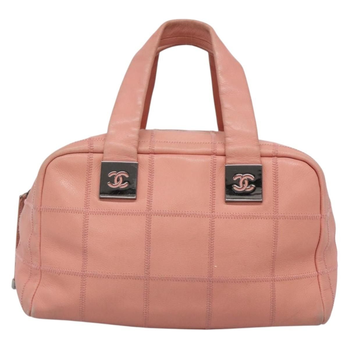 Chanel Chanel Chocolate Bar CC Bowler Bag Caviar skin Size ONE SIZE - 1 Thumbnail