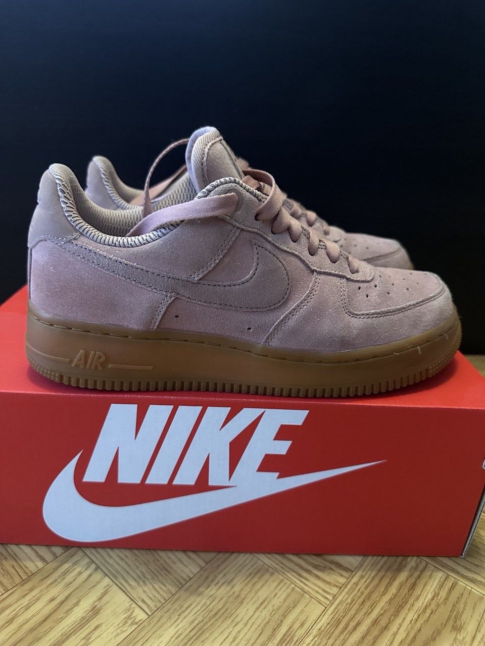 Nike × Vintage Nike Air Force 1 Rosa Kaugummi Size US 8 / IT 38 - 1 Thumbnail