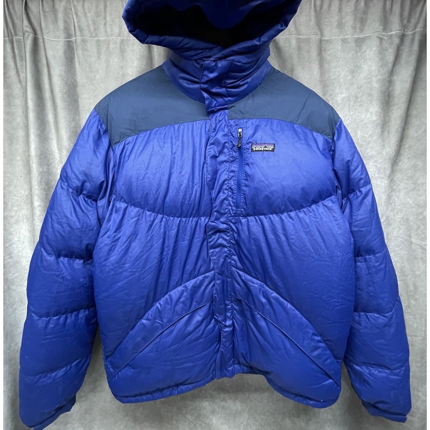 Patagonia VINTAGE (2008) PATAGONIA HIMALAYAN BAFFLED PARKA BLUE MEN ME Size US M / EU 48-50 / 2 - 2 Thumbnail