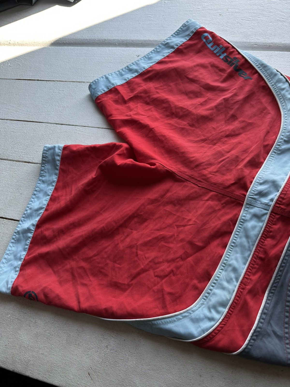 Quiksilver 🚨Vintage Quiksilver Shorts Big Logo Y2K Style 90s Surfing Size US 32 / EU 48 - 17 Thumbnail