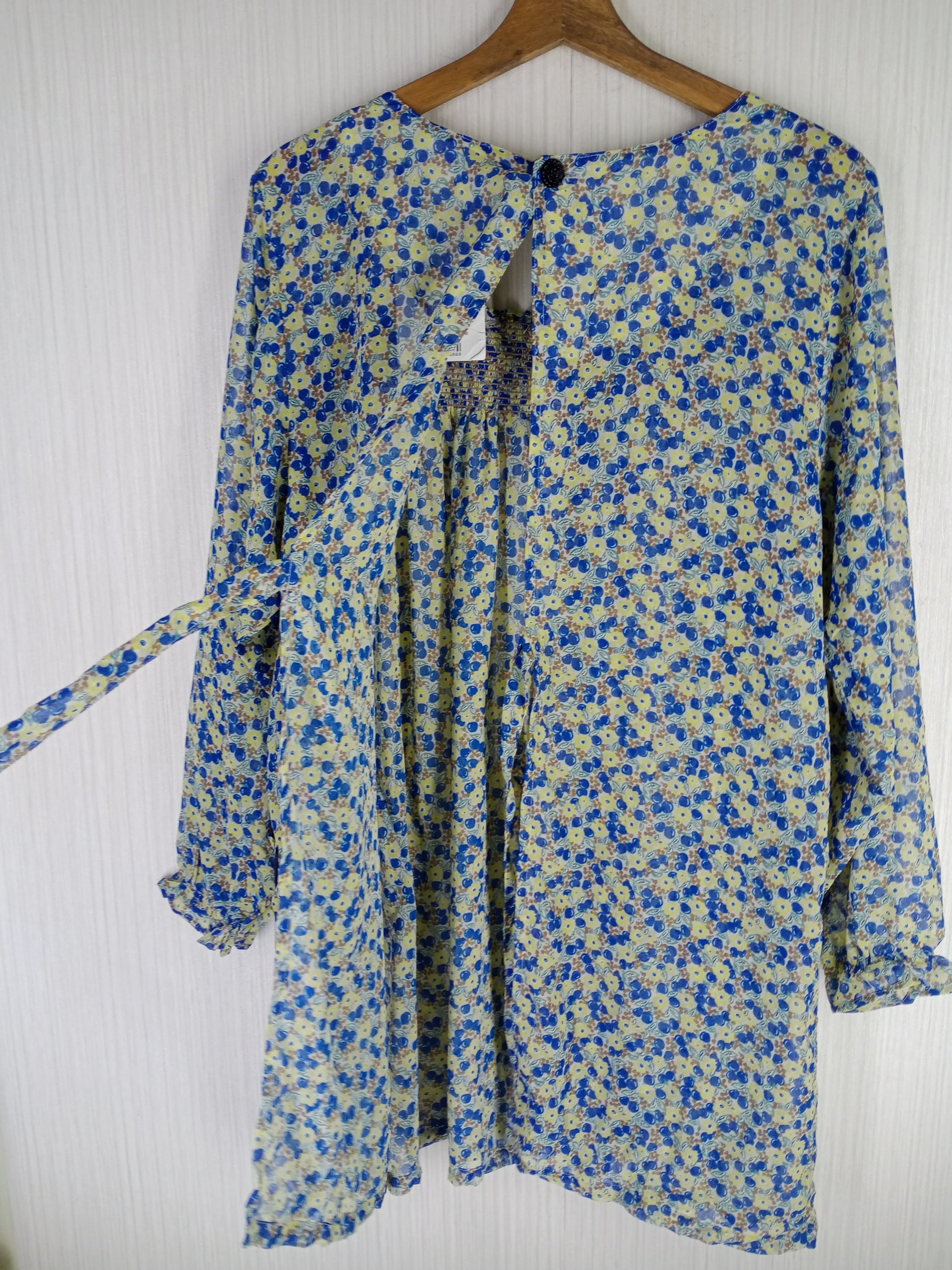 Anna Sui Rare Vintage ANNA SUI Long Sleeve Dress Size M / US 6-8 / IT 42-44 - 8 Thumbnail