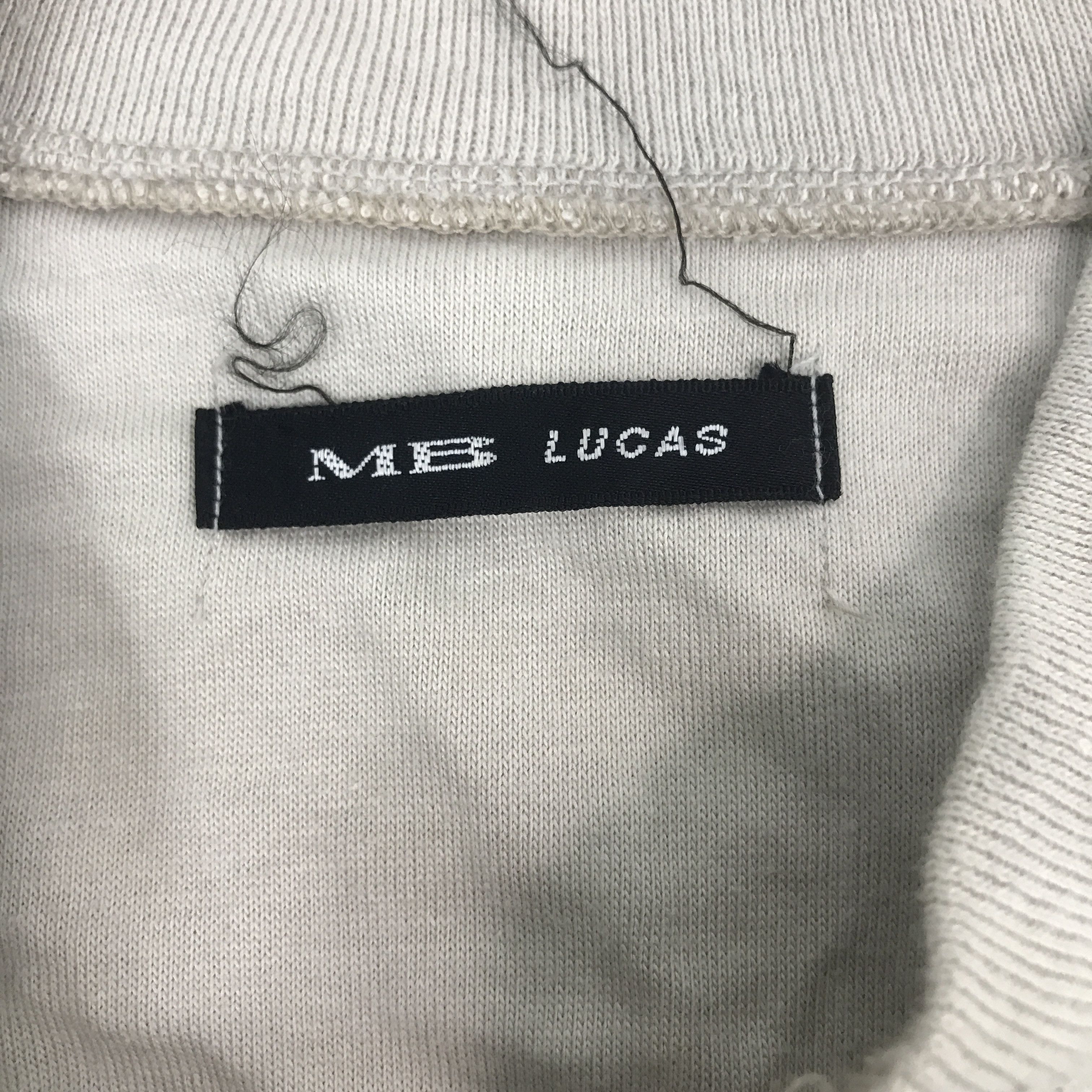 Japanese Brand × Vintage Japan MB Lucas Distressed design bomber Jacket Size US L / EU 52-54 / 3 - 8 Thumbnail
