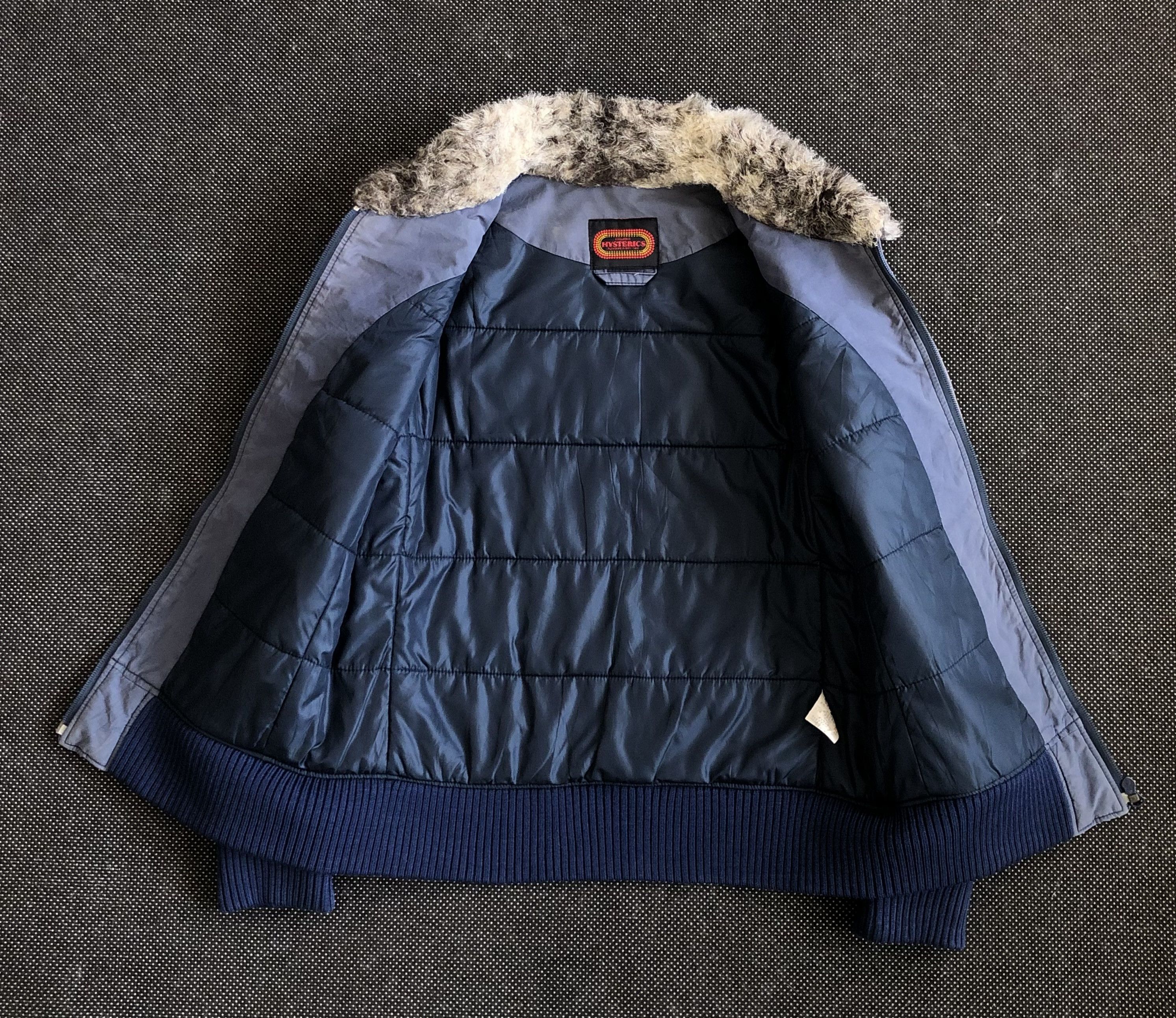 Hysteric Glamour RARE🔥VINTAGE 90’S HYSTERIC DOWN JACKET SUNFADED DISTRESS Size S / US 4 / IT 40 - 11 Thumbnail