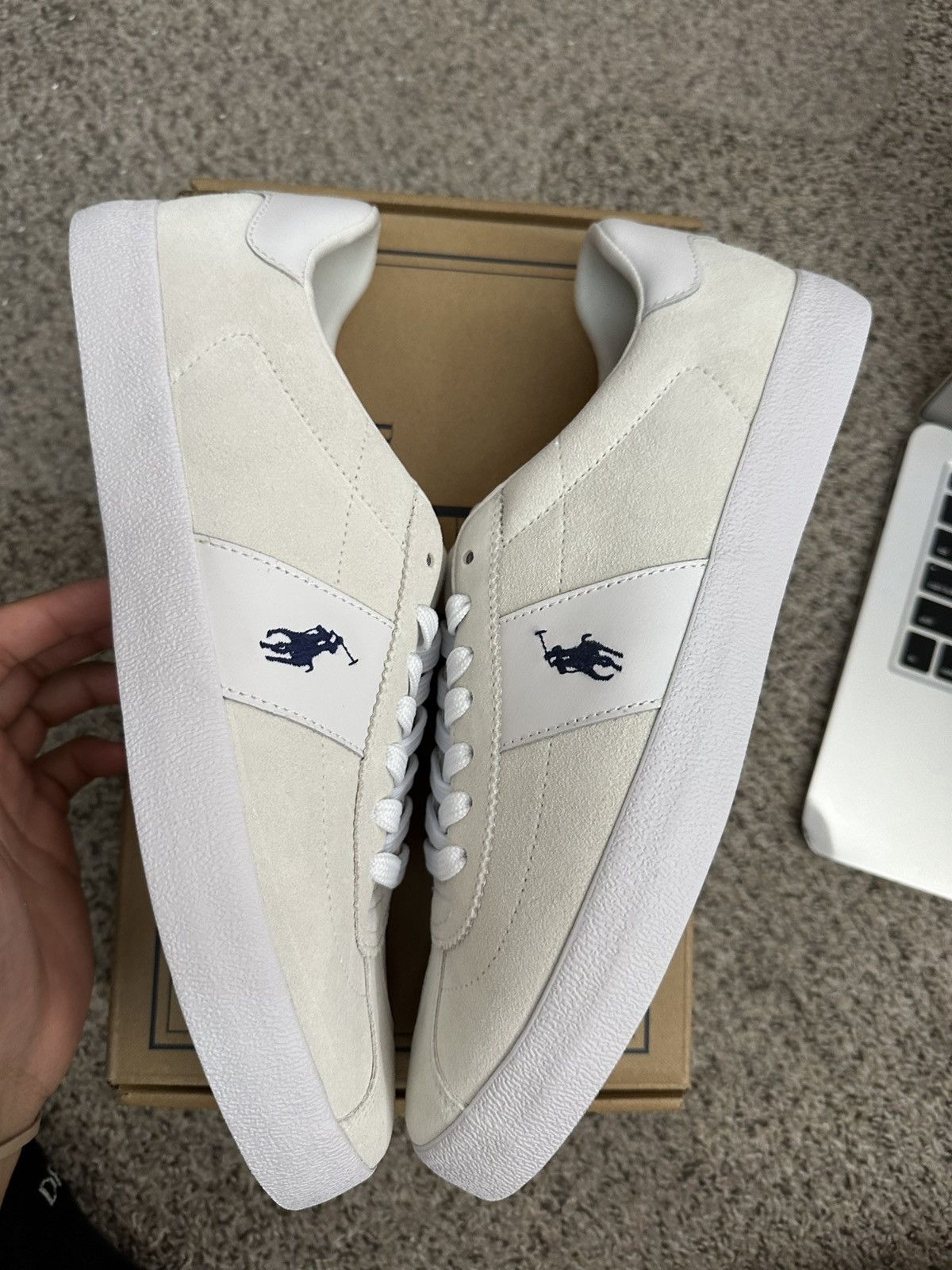 Polo Ralph Lauren Polo ralph lauren court suede - new size 11 Size US 11 / EU 44 - 2 Thumbnail