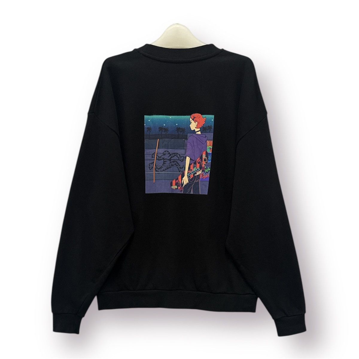 Airwalk 🔥 Airwalk TMWK Skateboard Art Graphic Backhit Sweatshirt -M Size US M / EU 48-50 / 2 - 10 Thumbnail