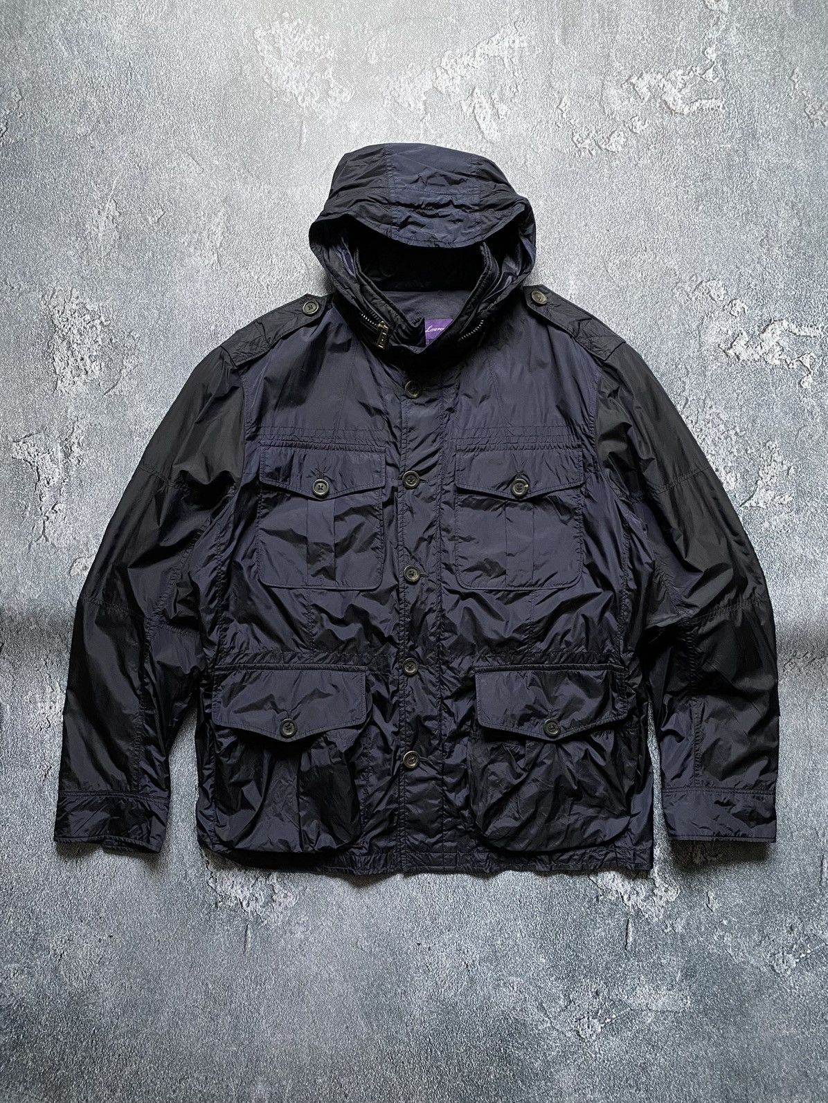 Ralph Lauren Ralph Lauren Purple Label Iridescent Nylon Field Jacket Size US XL / EU 56 / 4 - 5 Thumbnail