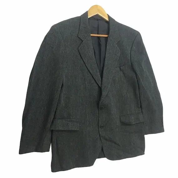 Moschino Vtg MOSCHINO Milano Wool Blazer Formal Sport Coat Size 42R - 4 Thumbnail