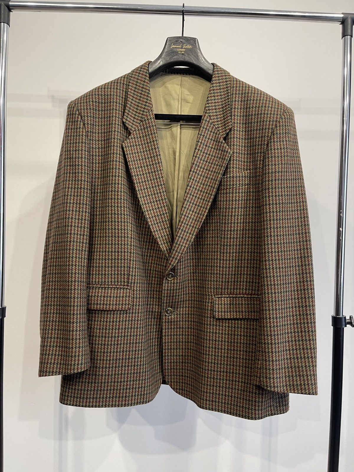 Vintage Vintage blazer wool classic jacket sport coat beyeler rare Size 48R - 2 Thumbnail