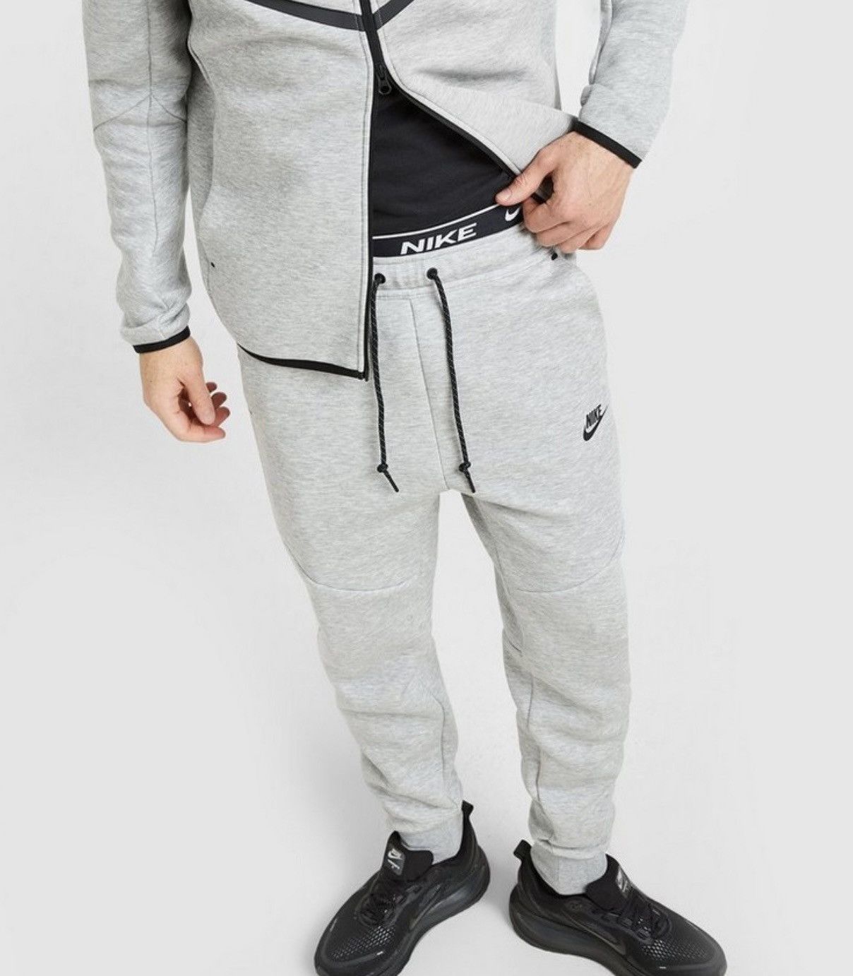 Nike Nike Tech Fleece Joggers Sweatpants Men’s Size S Gray Size US 30 / EU 46 - 2 Thumbnail