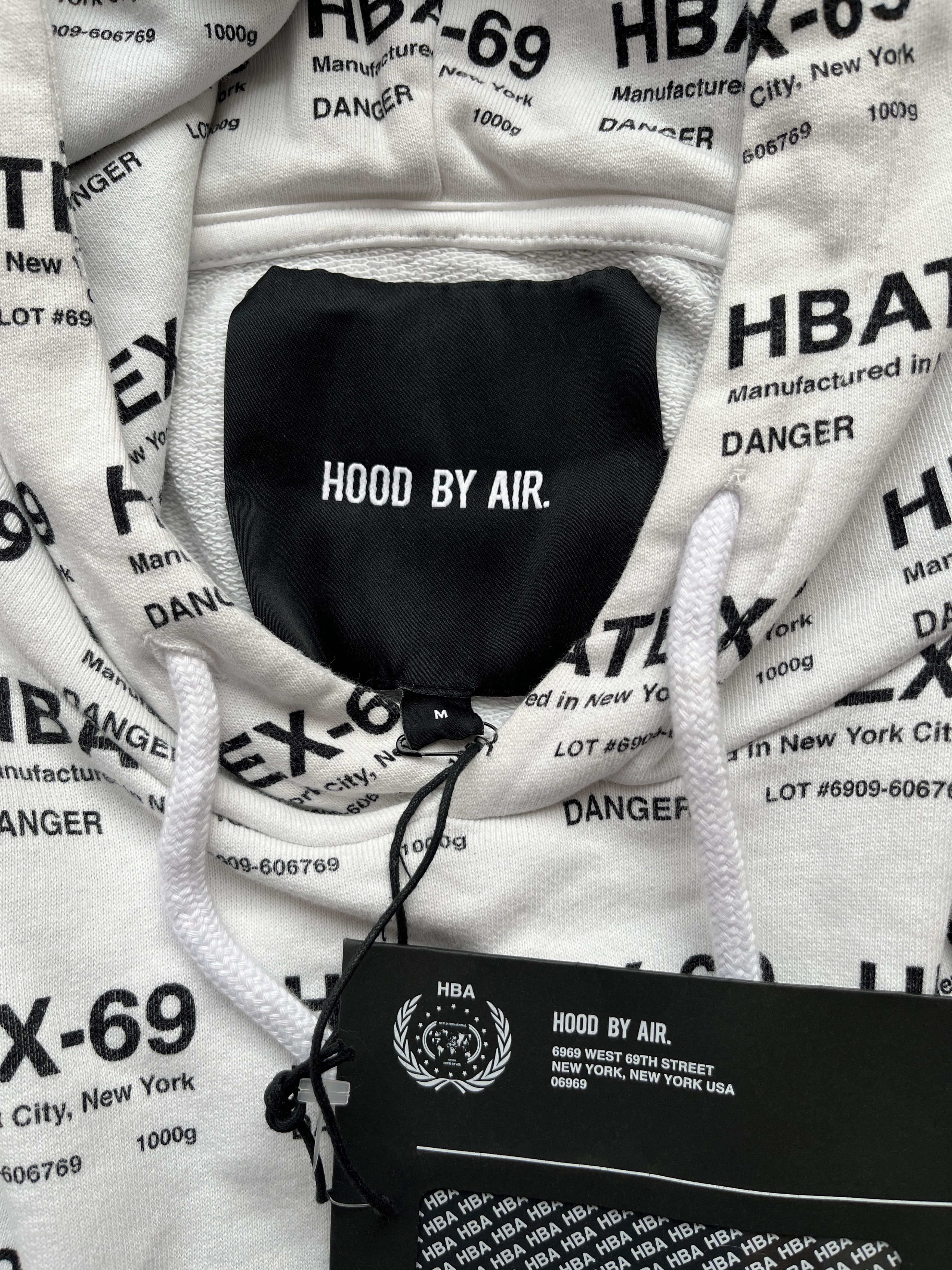 Hood By Air ⚡️QUICK SALE⚡️Hood By Air White Hoodie Sweater Size US M / EU 48-50 / 2 - 3 Thumbnail